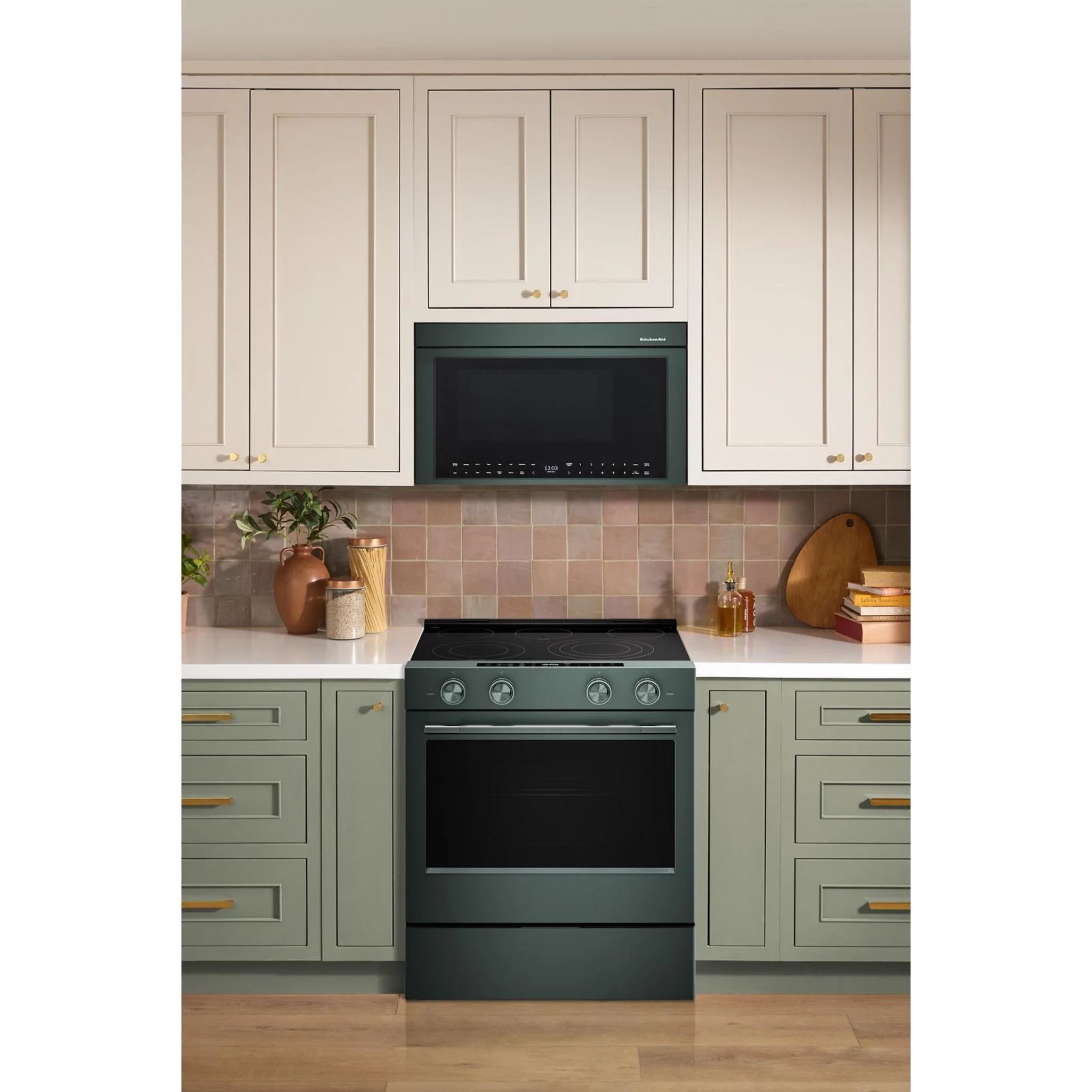 KitchenAid 5.3 Cu. Ft. Slide-in Electric Range with Two Even-HeatHyper Elements and Convection Cooking Modes -Juniper (YKSES530SJP) - Image 24