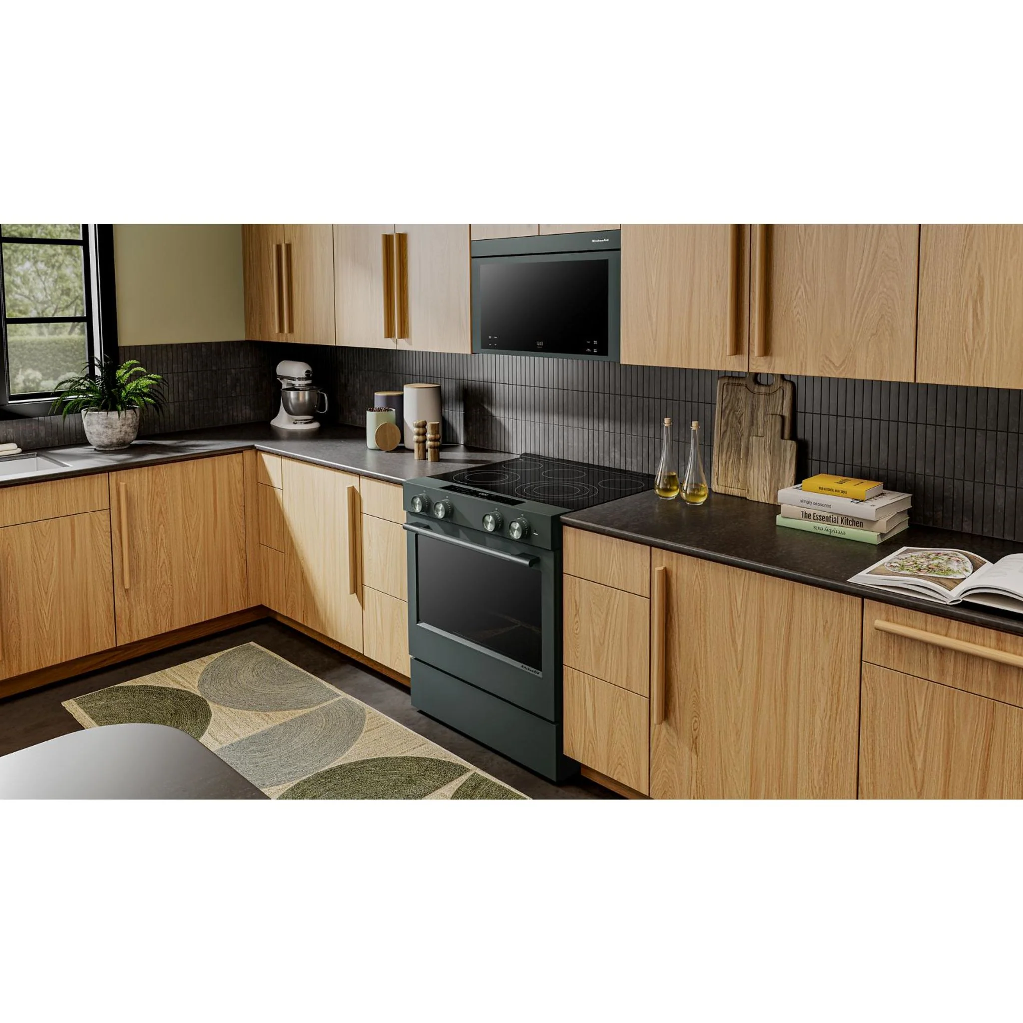 KitchenAid 5.3 Cu. Ft. Slide-in Electric Range with Two Even-HeatHyper Elements and Convection Cooking Modes -Juniper (YKSES530SJP) - Image 6
