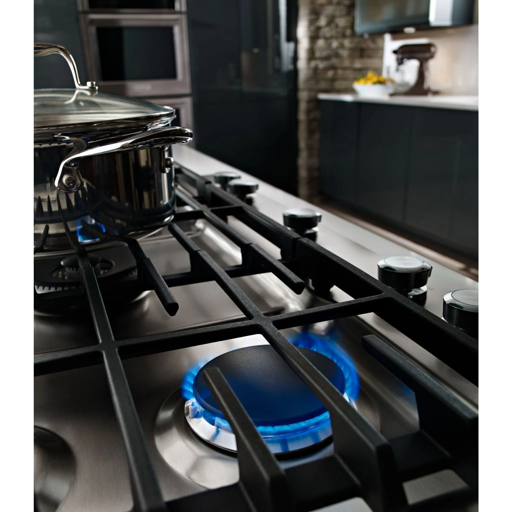KitchenAid 30" 5-Burner Gas Cooktop -Stainless Steel (KCGS550ESS) - Image 21