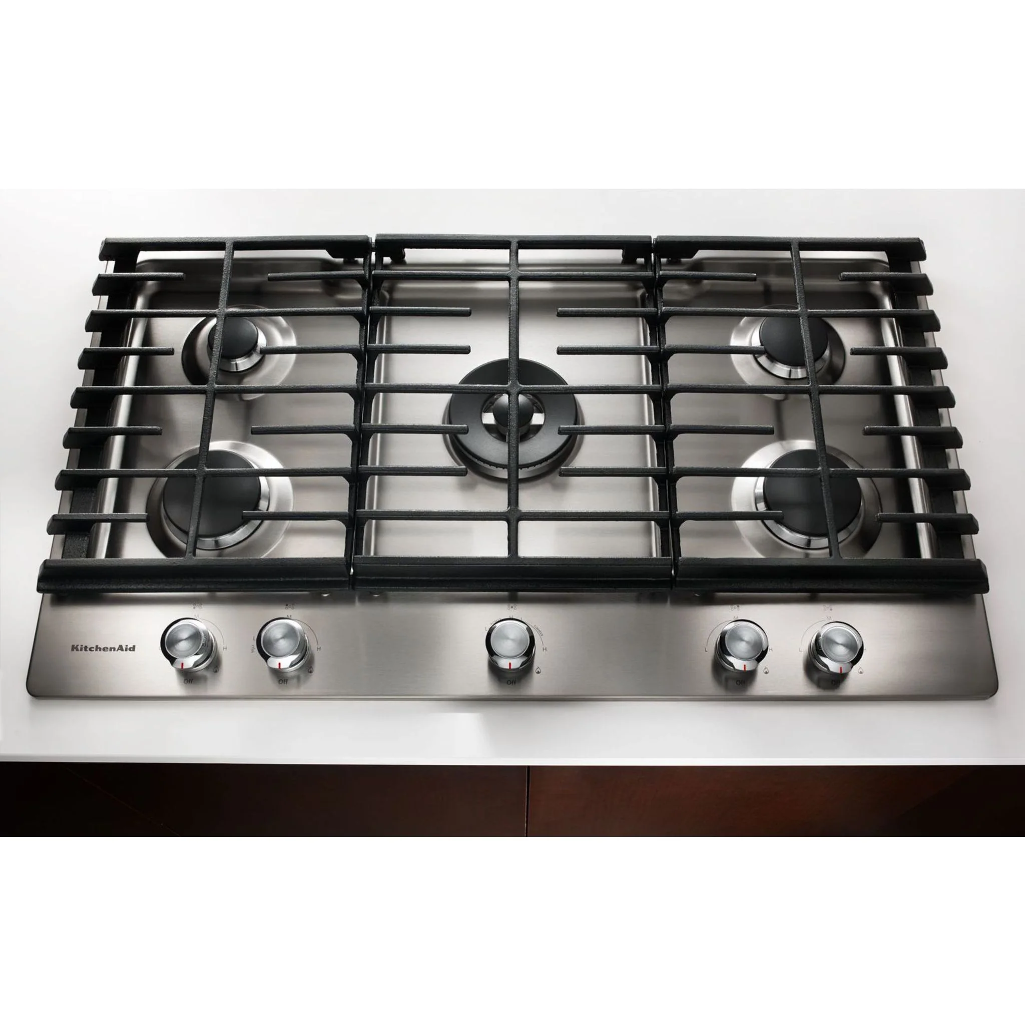 KitchenAid 30" 5-Burner Gas Cooktop -Stainless Steel (KCGS550ESS) - Image 31