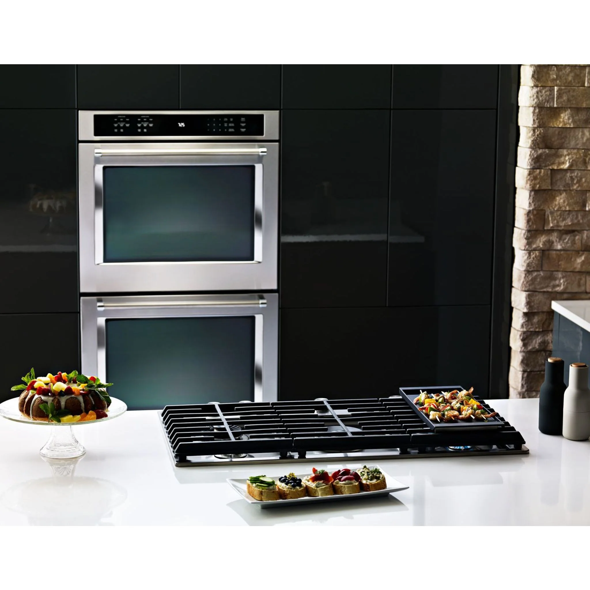 KitchenAid 30" 5-Burner Gas Cooktop -Stainless Steel (KCGS550ESS) - Image 7