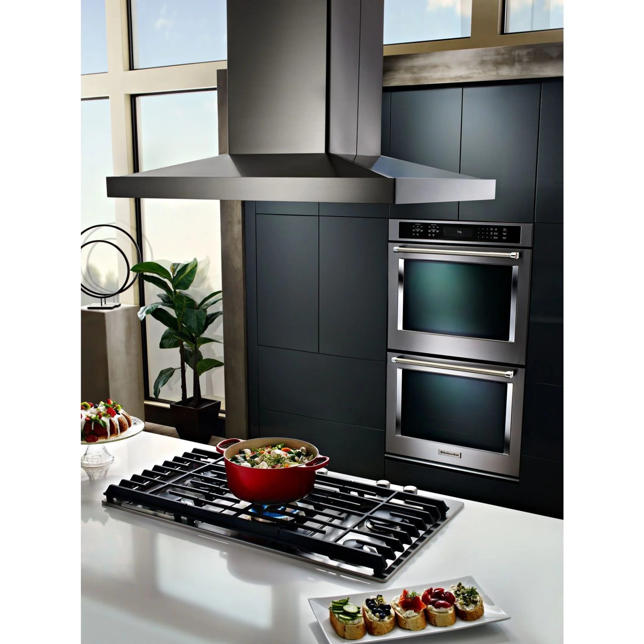KitchenAid 30" 5-Burner Gas Cooktop -Stainless Steel (KCGS550ESS) - Image 9