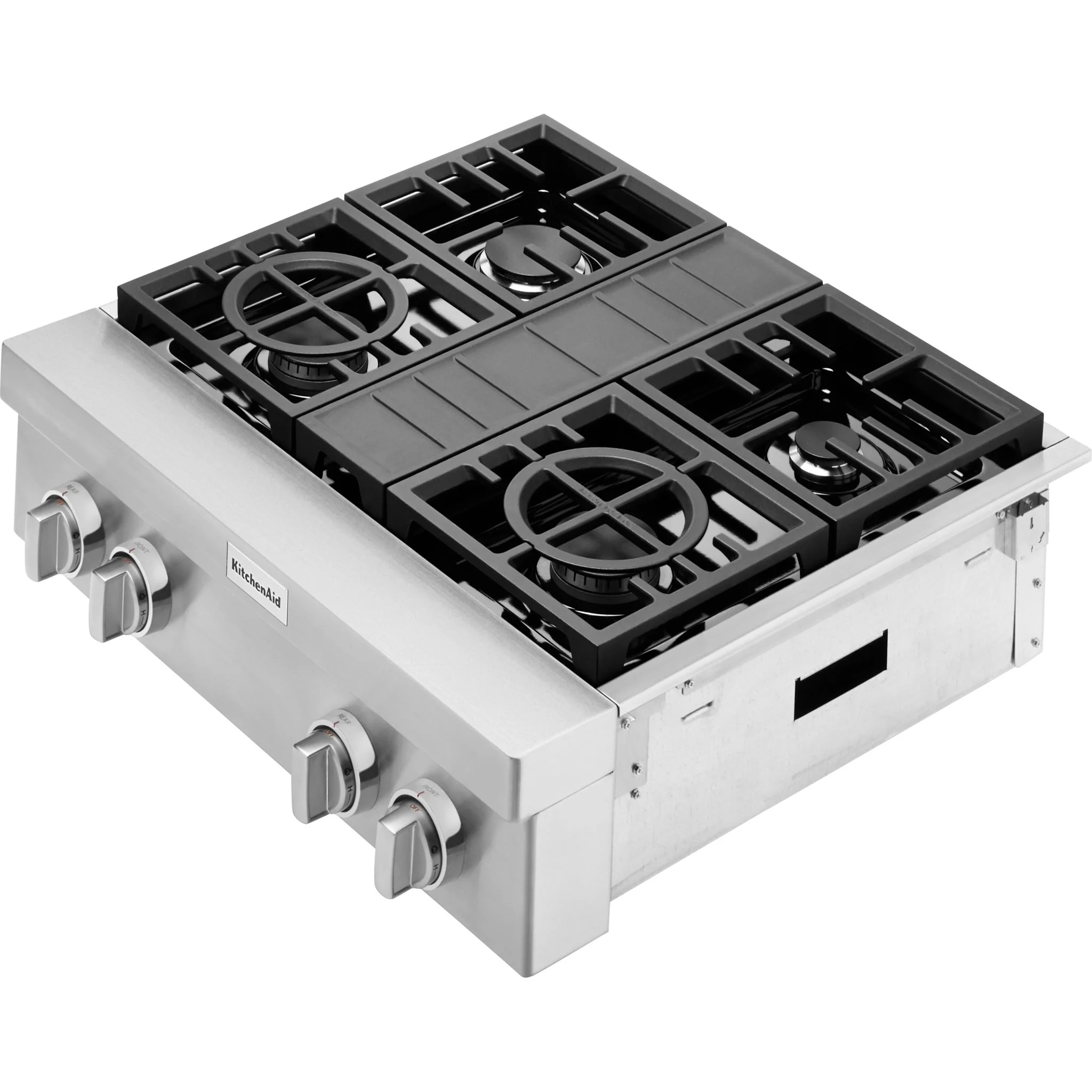 KitchenAid 30'' 4-Burner Commercial-Style Gas Rangetop -Stainless Steel (KCGC500JSS) - Image 2