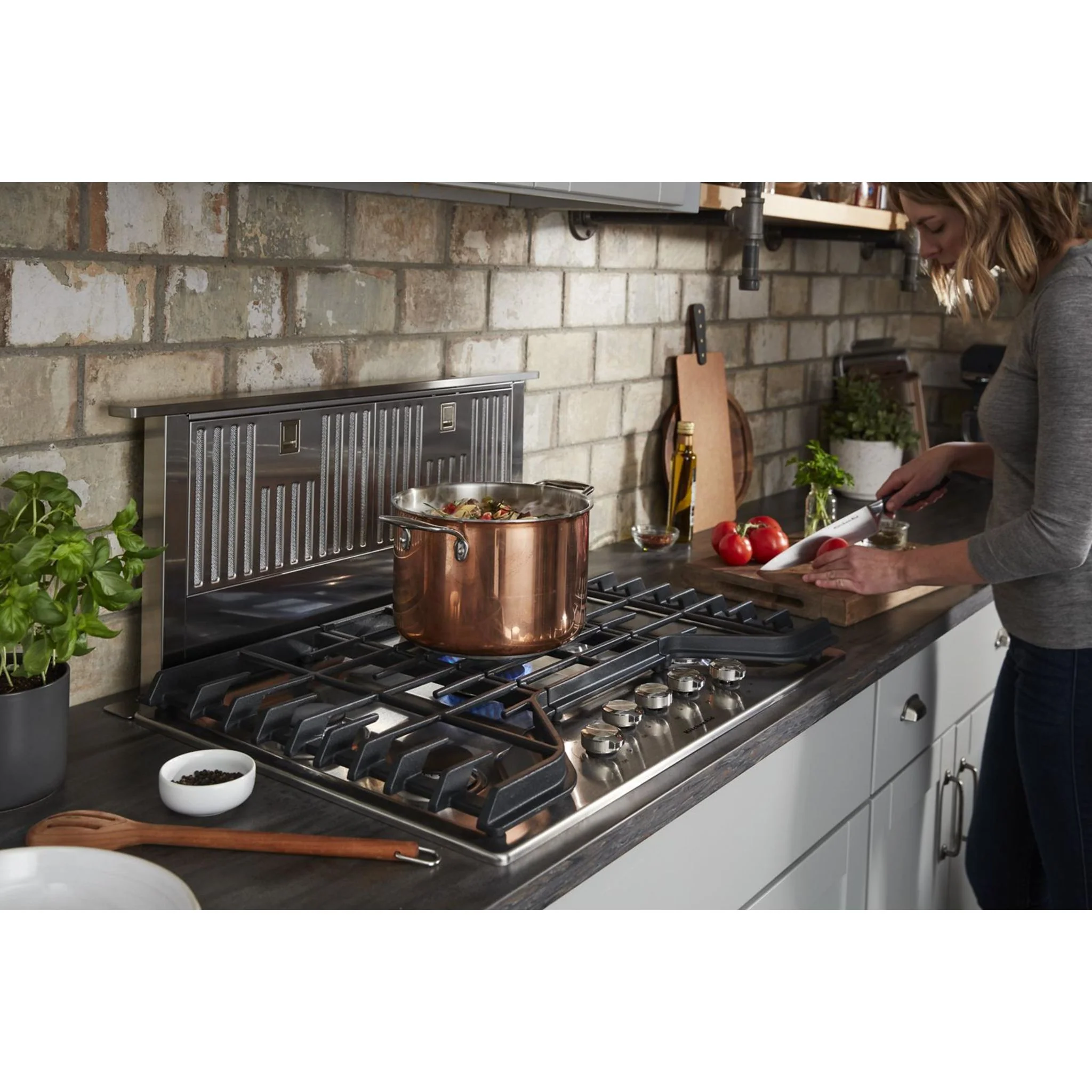KitchenAid 30" 5-Burner Gas Cooktop -Stainless Steel (KCGS350ESS) - Image 18