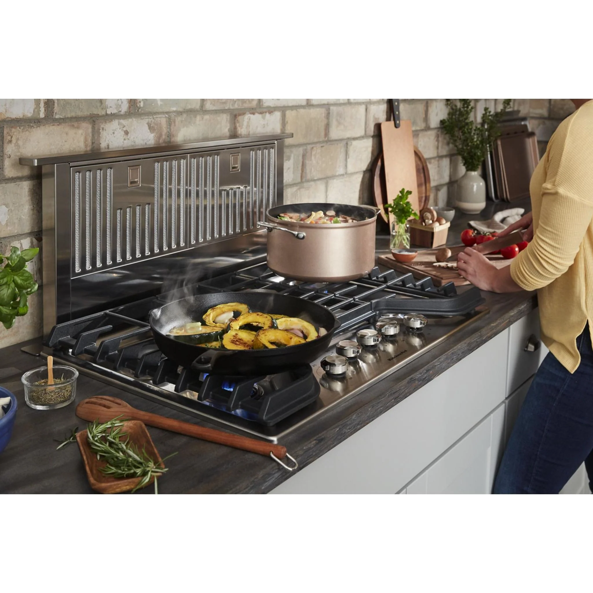 KitchenAid 30" 5-Burner Gas Cooktop -Stainless Steel (KCGS350ESS) - Image 32