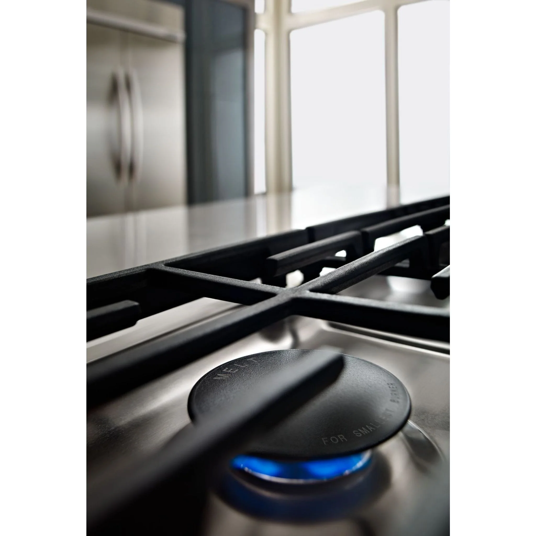 KitchenAid 30" 5-Burner Gas Cooktop with Griddle -Stainless Steel (KCGS950ESS) - Image 17