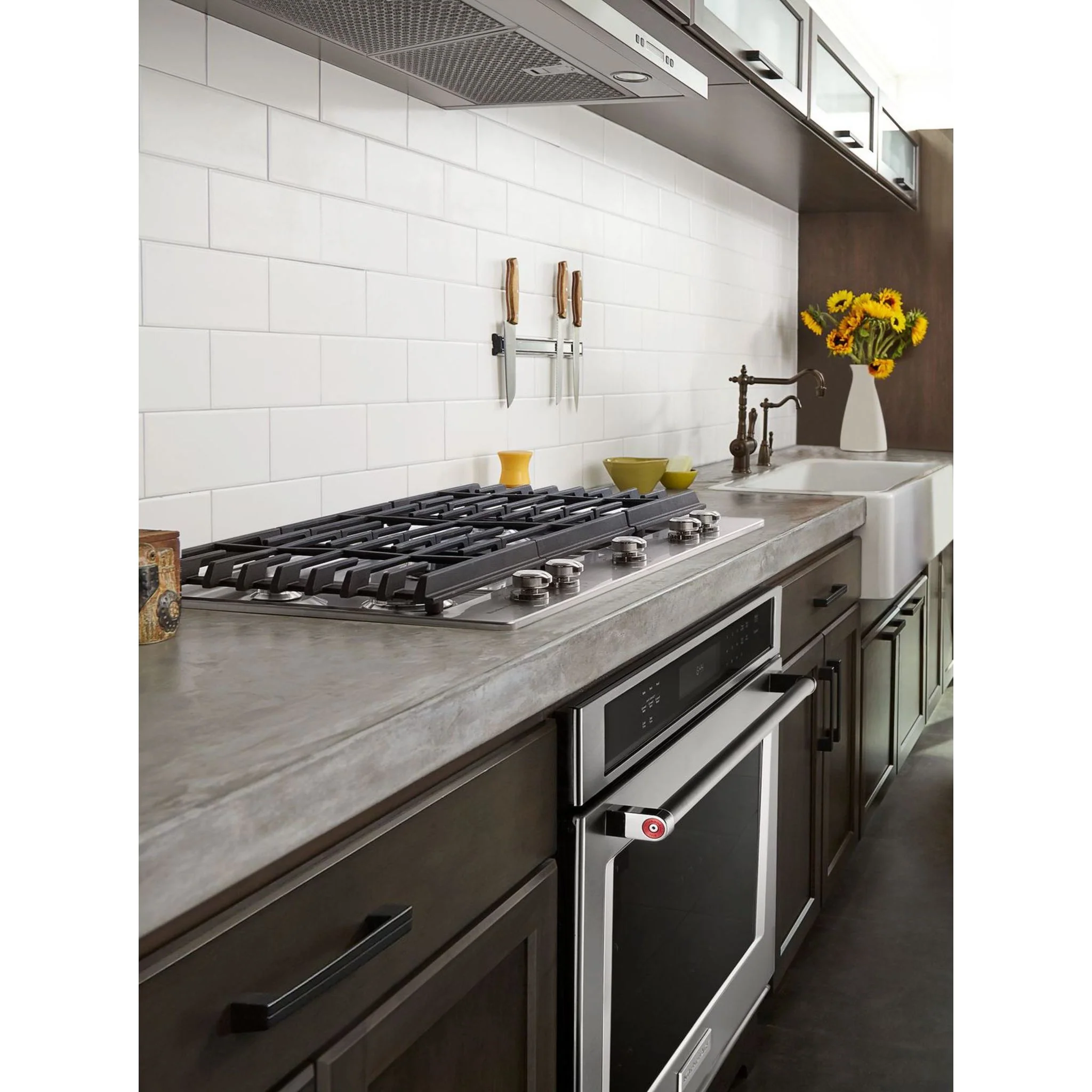 KitchenAid 30" 5-Burner Gas Cooktop with Griddle -Stainless Steel (KCGS950ESS) - Image 22
