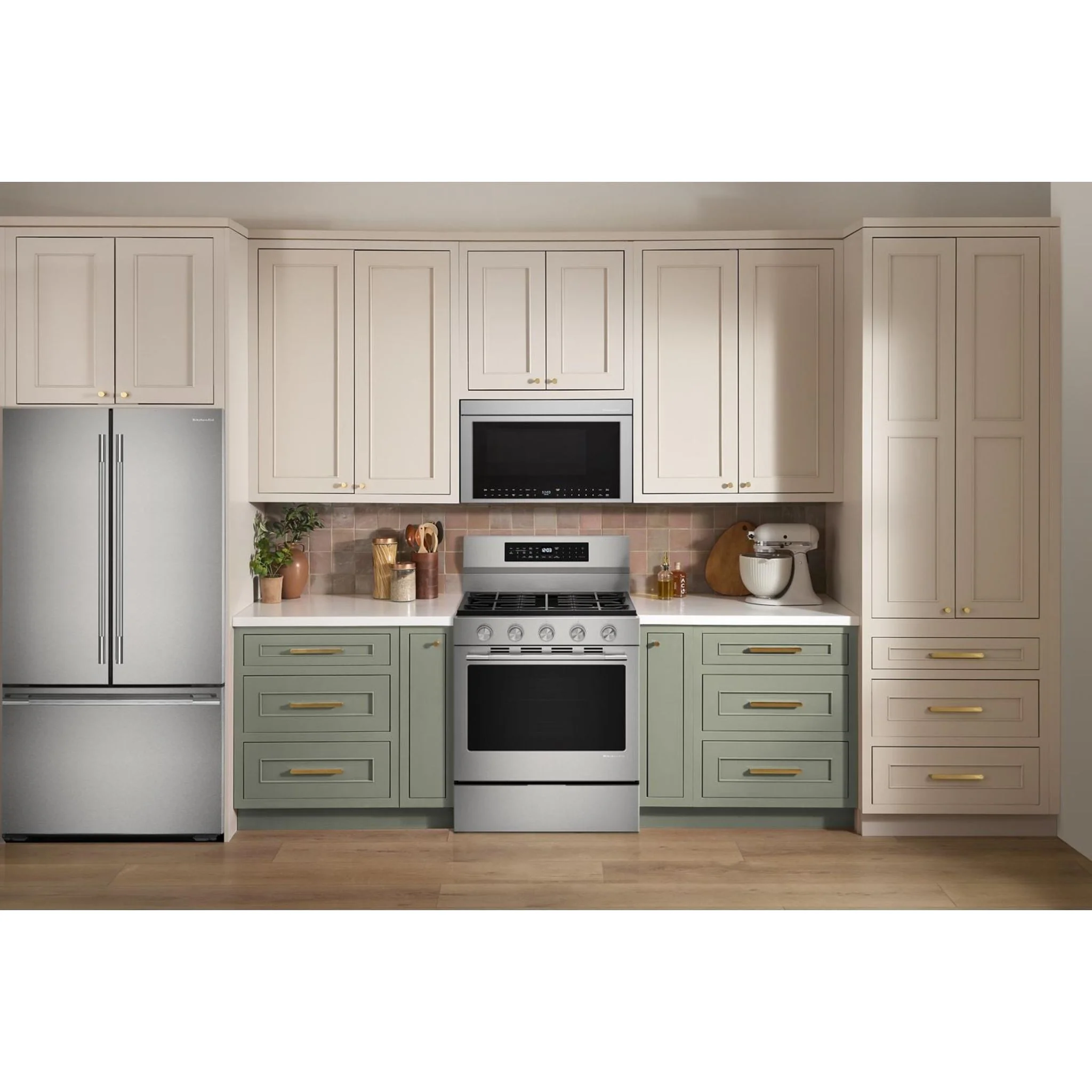 KitchenAid 5.0 Cu. Ft. Smart Freestanding Gas Range with Convection Cooking Modes -Fingerprint Resistant Stainless Steel (KFGS530SPS) - Image 22