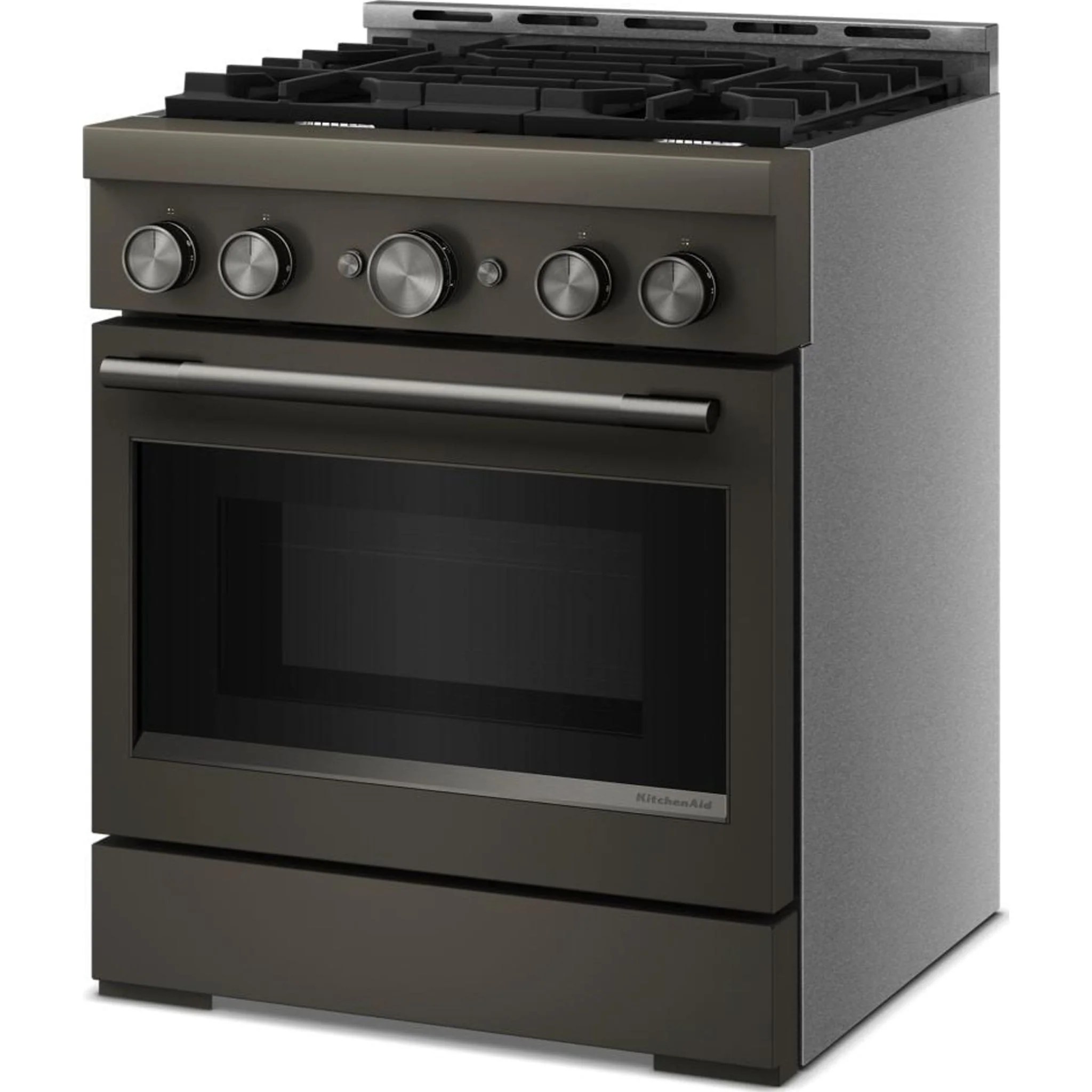 KitchenAid 30" Gas Range (KFGS930SBE) - Black Ore - Image 2