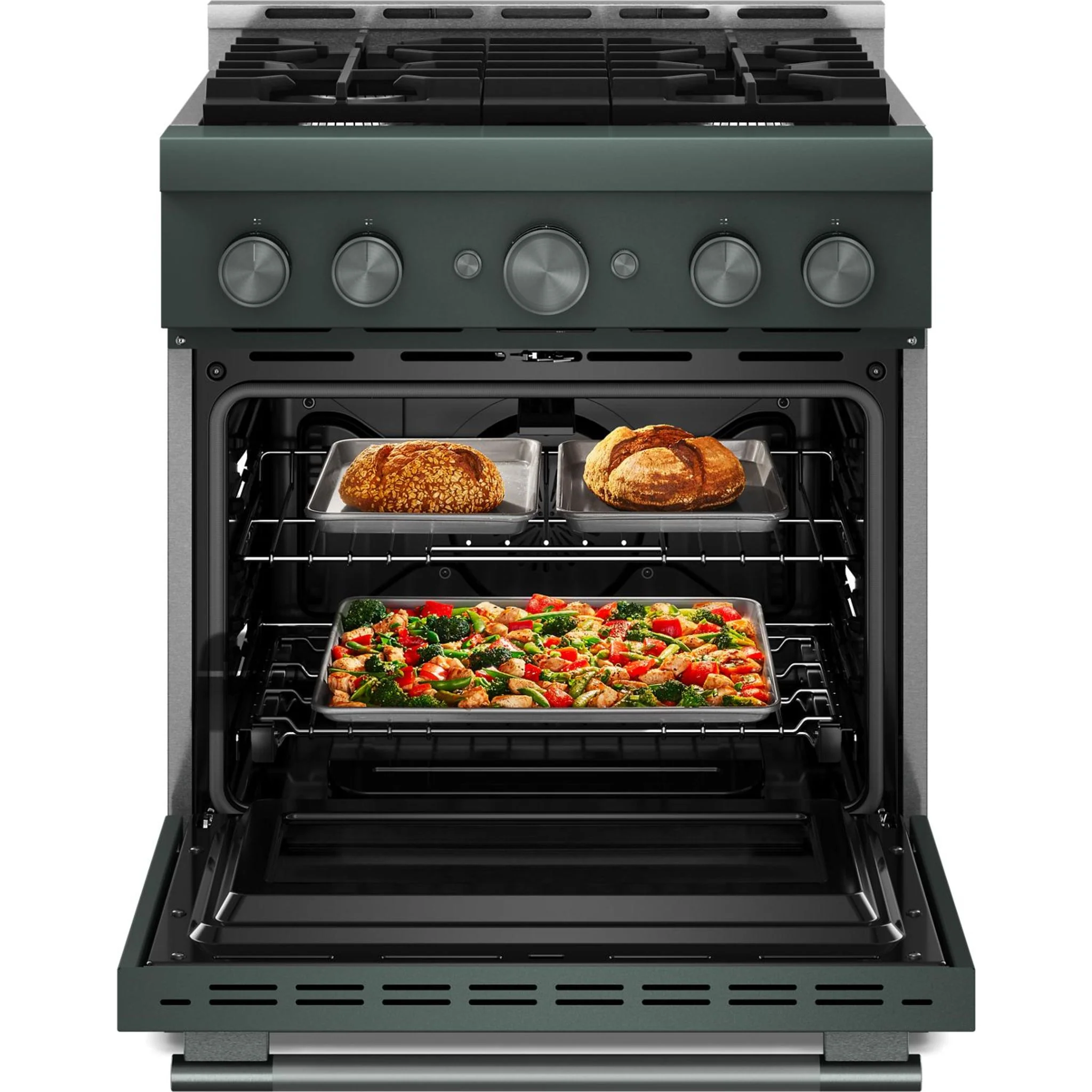 KitchenAid 30" Gas Range (KFGS930SJP) - Juniper - Image 4
