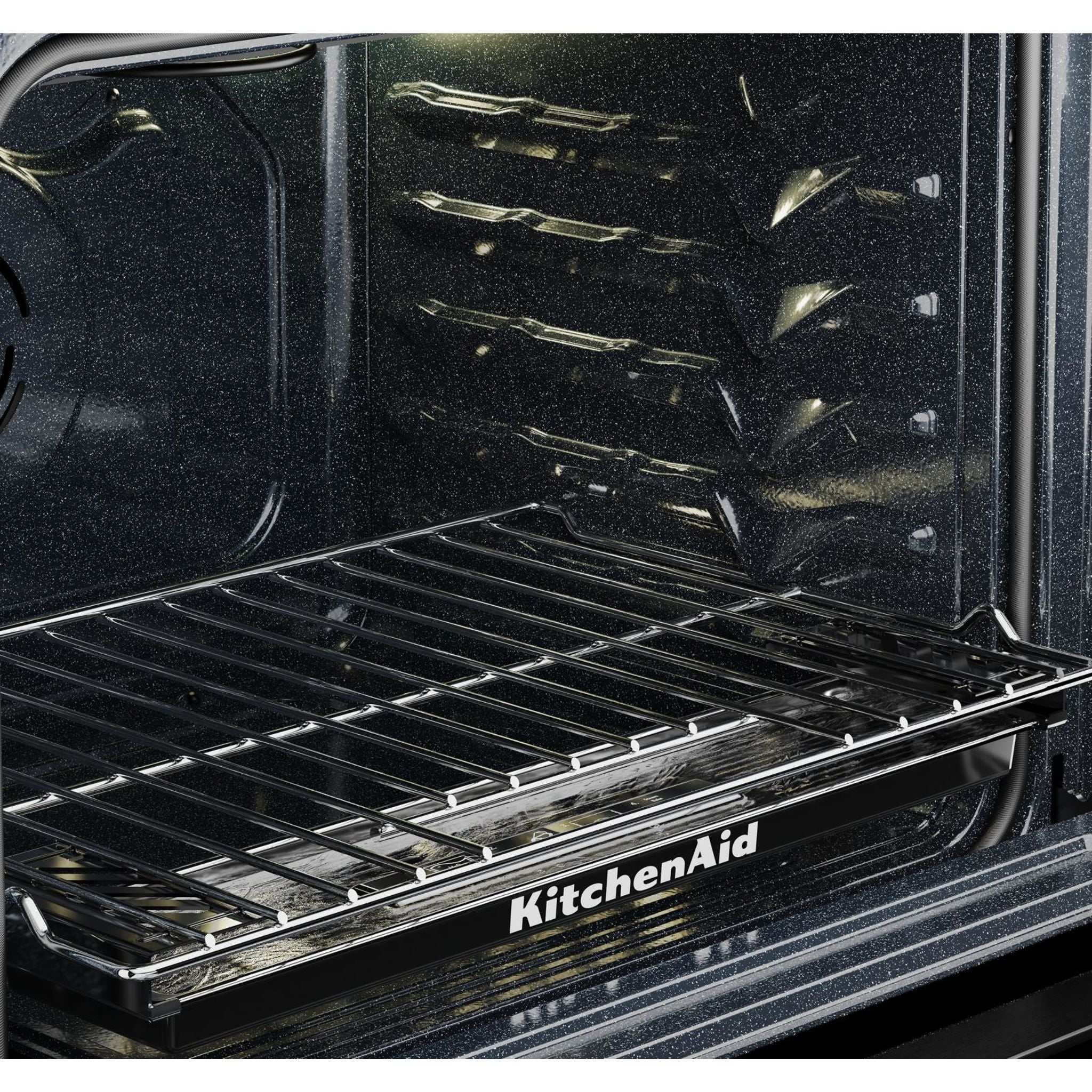 KitchenAid 5.0 Cu. Ft. Smart Slide-in Gas Range with Convection Cooking Modes and 2-in-1 Burner -Fingerprint Resistant Stainless Steel (KSGS530SPS) - Image 25