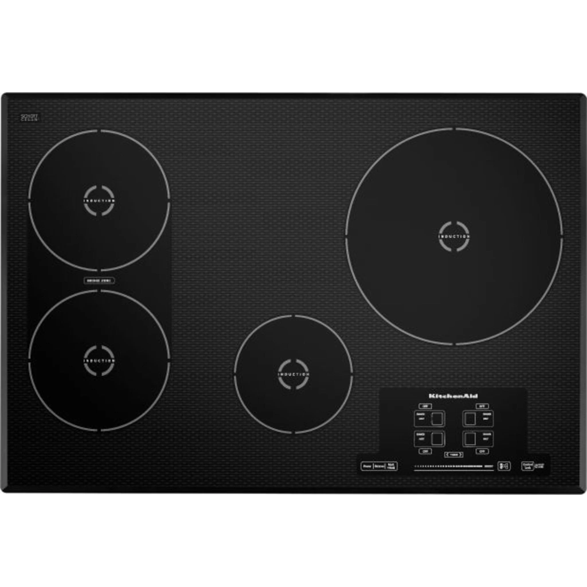 KitchenAid  30" 4-Element Induction Cooktop, Architect Series II (KICU509XBL) - Image 2