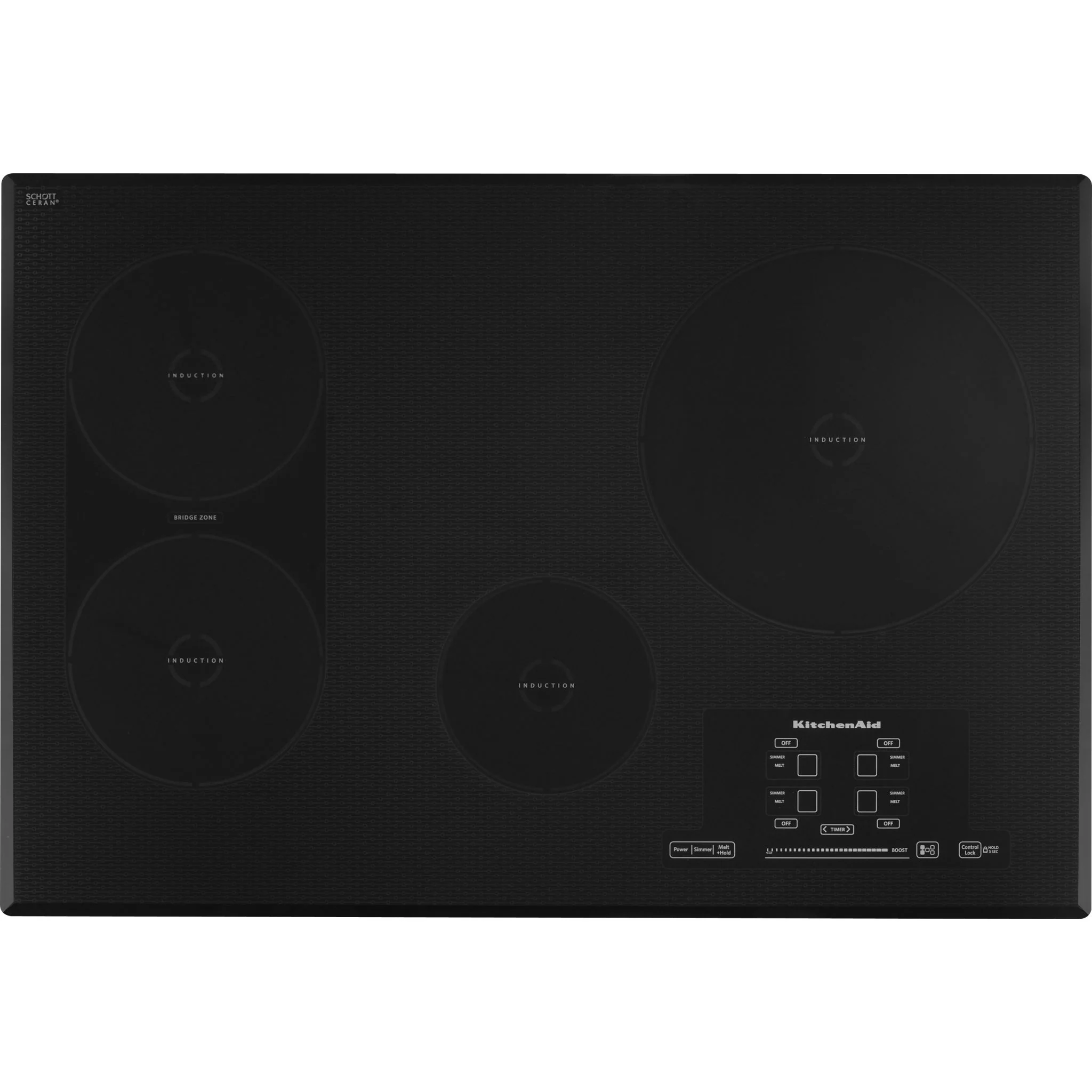 KitchenAid  30" 4-Element Induction Cooktop, Architect Series II (KICU509XBL) - Image 5