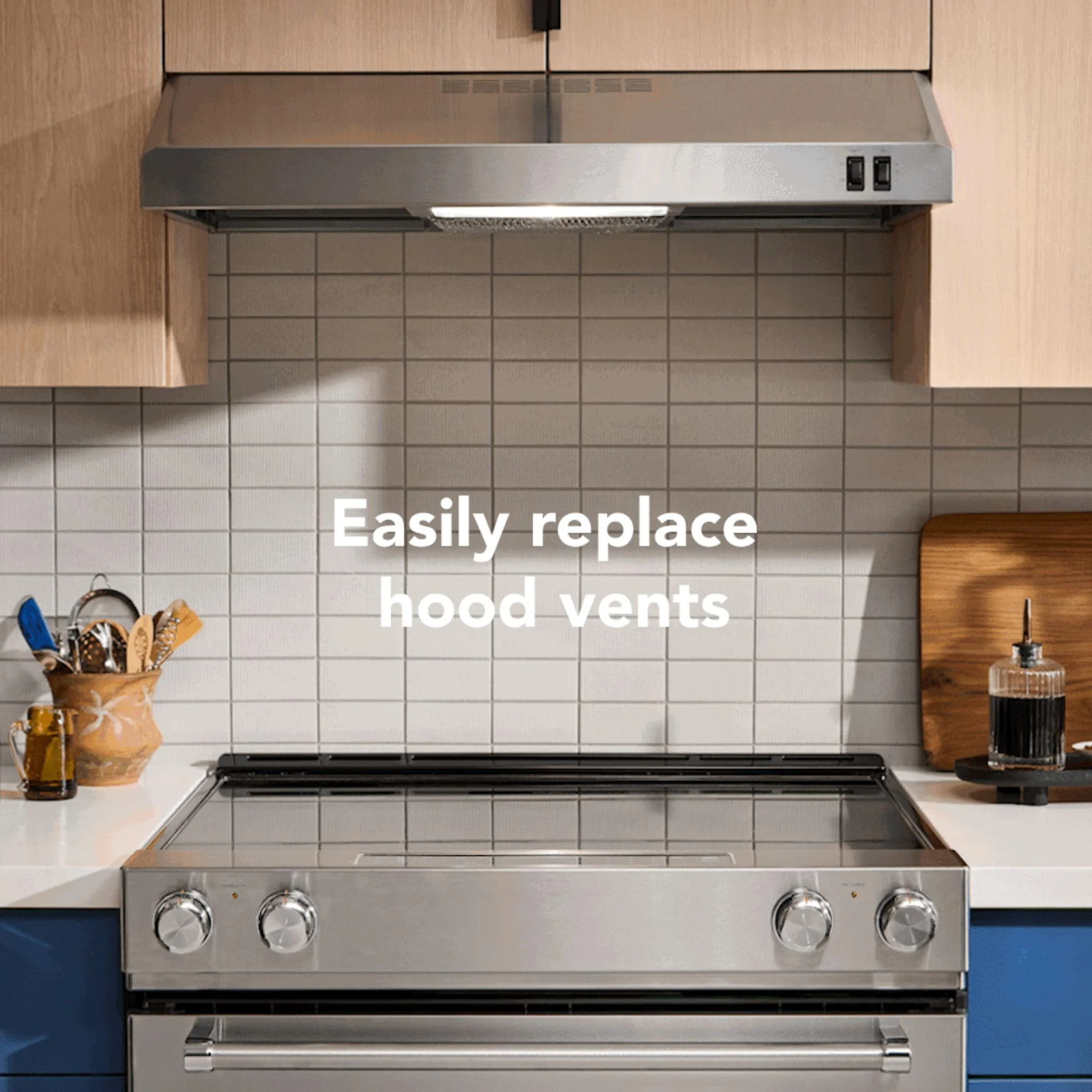 KitchenAid 30" Low Profile Under-Cabinet Ventilation Hood -Stainless Steel (KVUB400GSS) - Image 5
