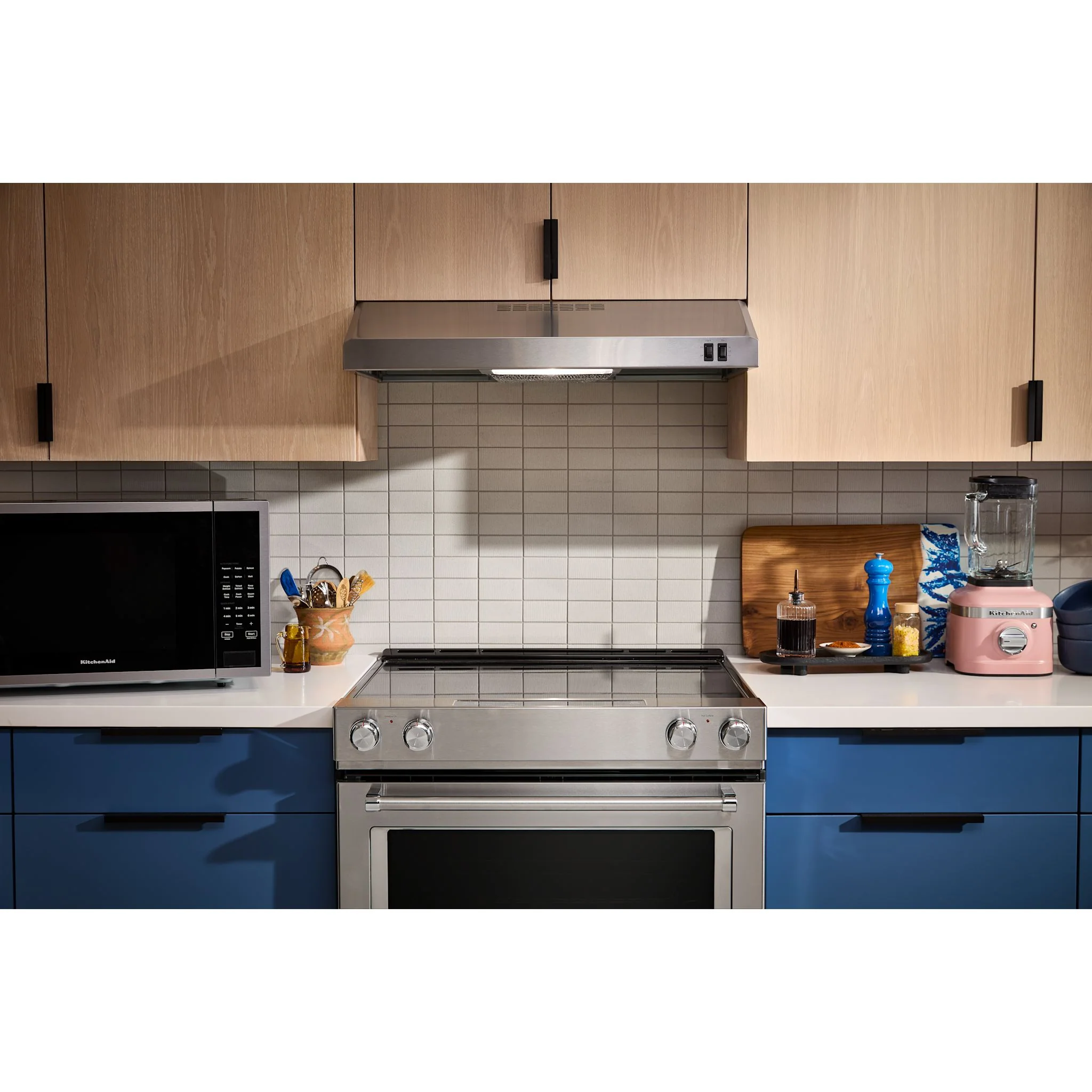 KitchenAid 30" Low Profile Under-Cabinet Ventilation Hood -Stainless Steel (KVUB400GSS) - Image 6