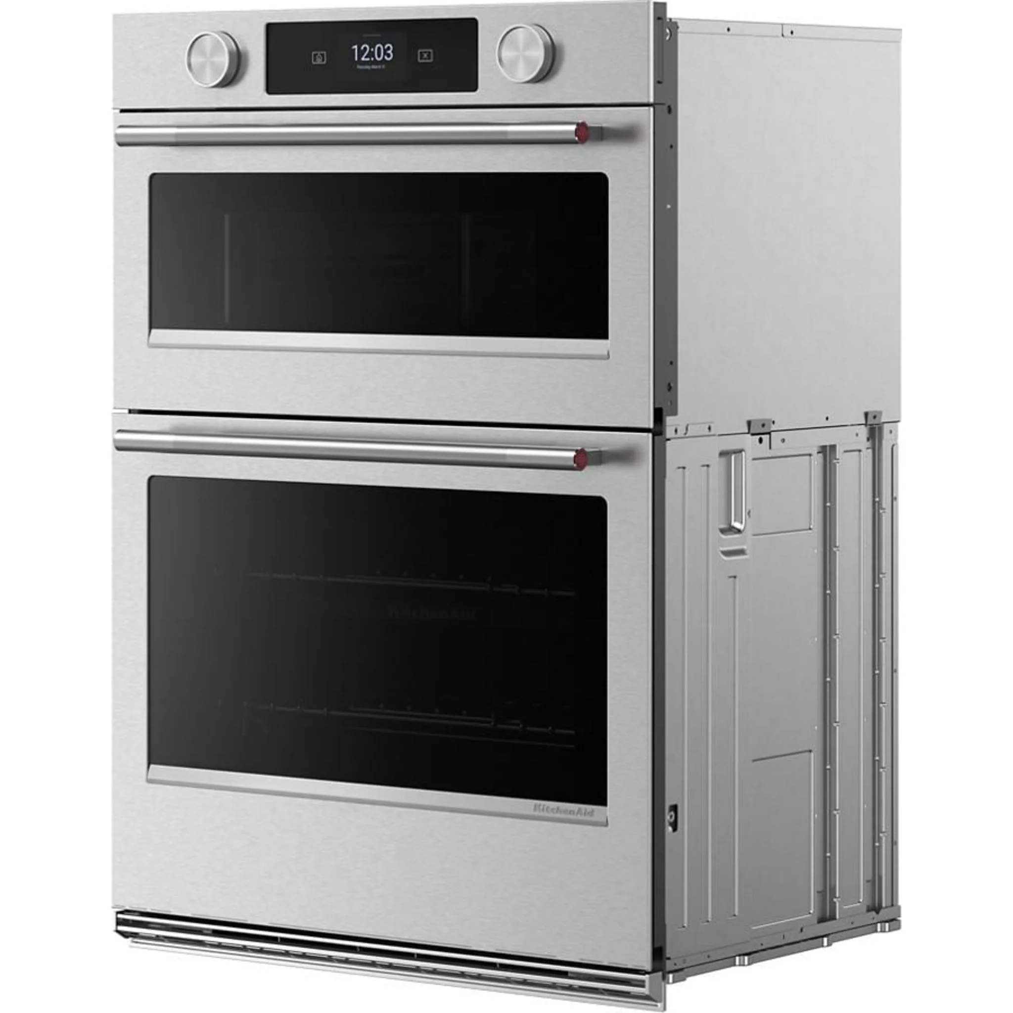 KitchenAid 30-inch Smart Electric Combo Wall Oven with Assisted Cooking Modes - PrintShieldFinish -PrintShield Stainless (KOEC730SPS) - Image 4