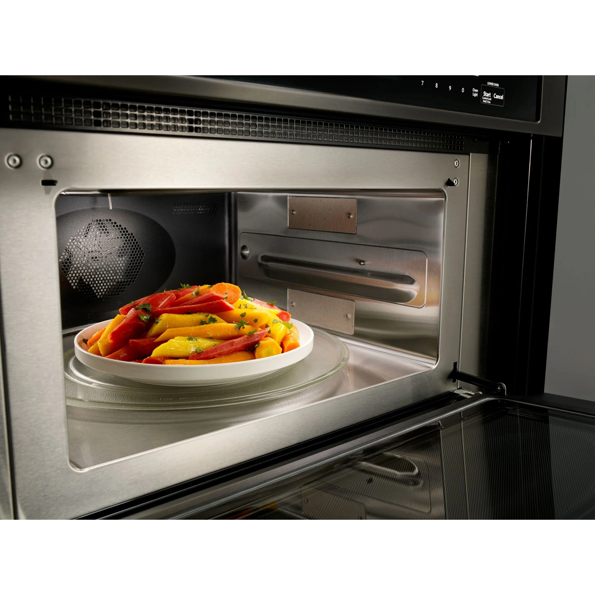 KitchenAid  30" Combination Wall Oven with Even-Heat True Convection (Lower Oven) (KOCE500EBS) - Image 15