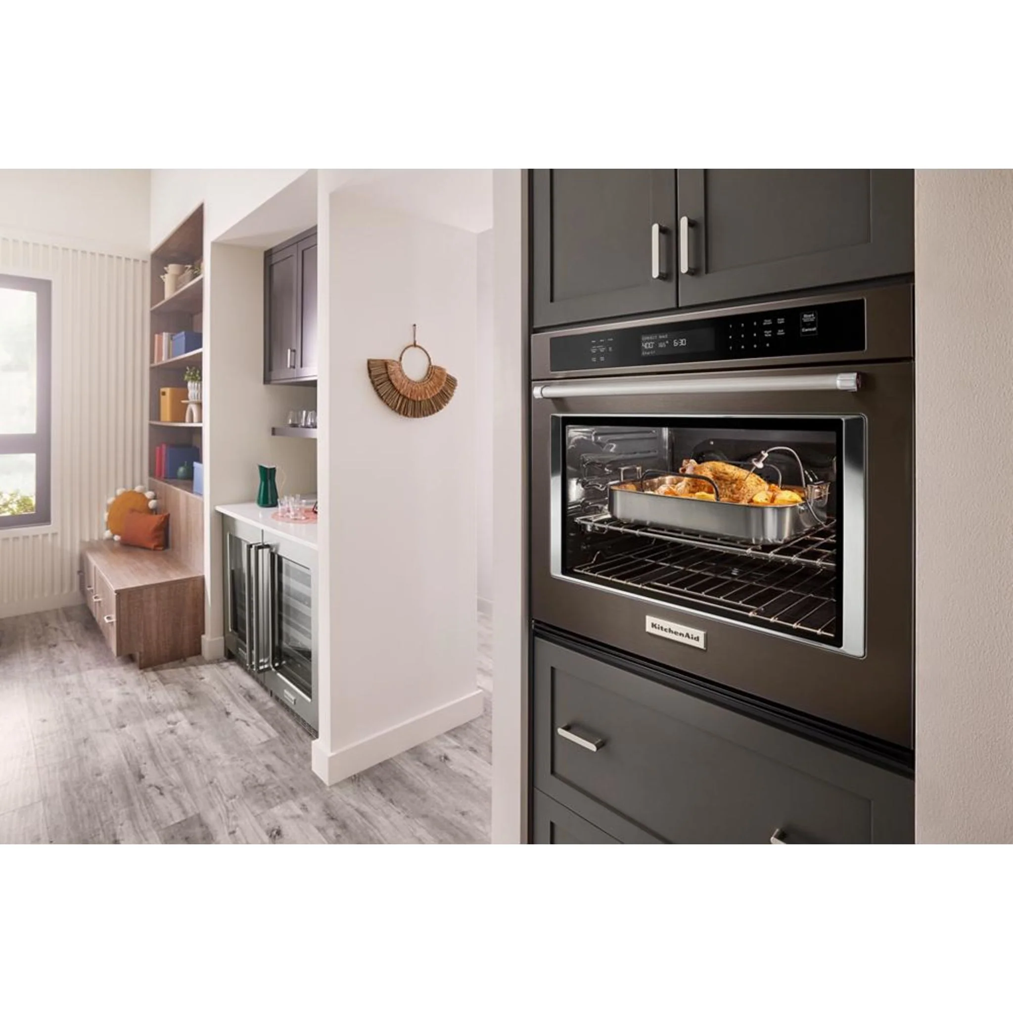 KitchenAid  30" Single Wall Oven with Air Fry Mode - PrintShield Stainless (KOES530PPS) - Image 4
