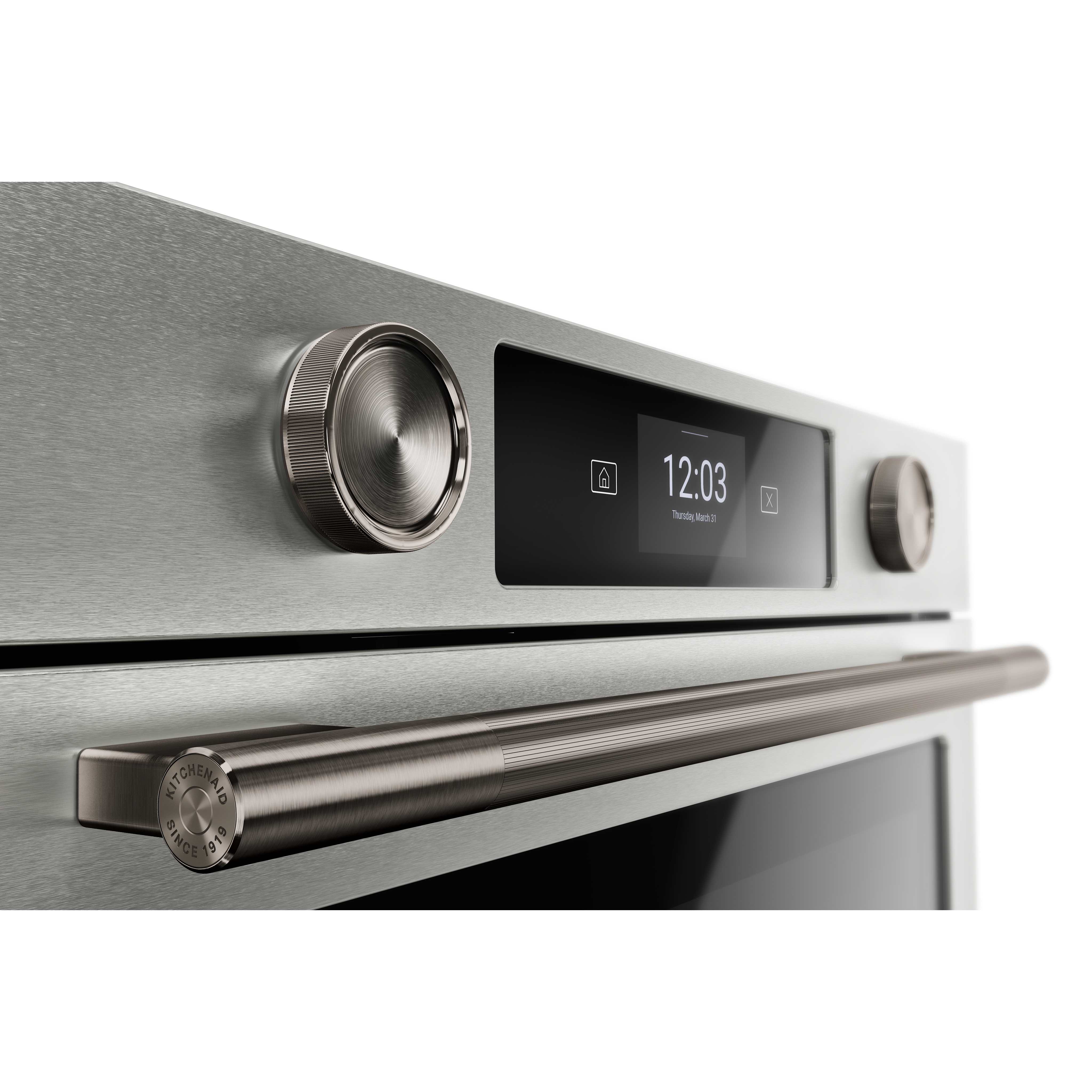 KitchenAid 30-inch Smart Electric Single Wall Oven with Assisted Cooking Modes - PrintShieldFinish -PrintShield Stainless (KOES730SPS) - Image 5