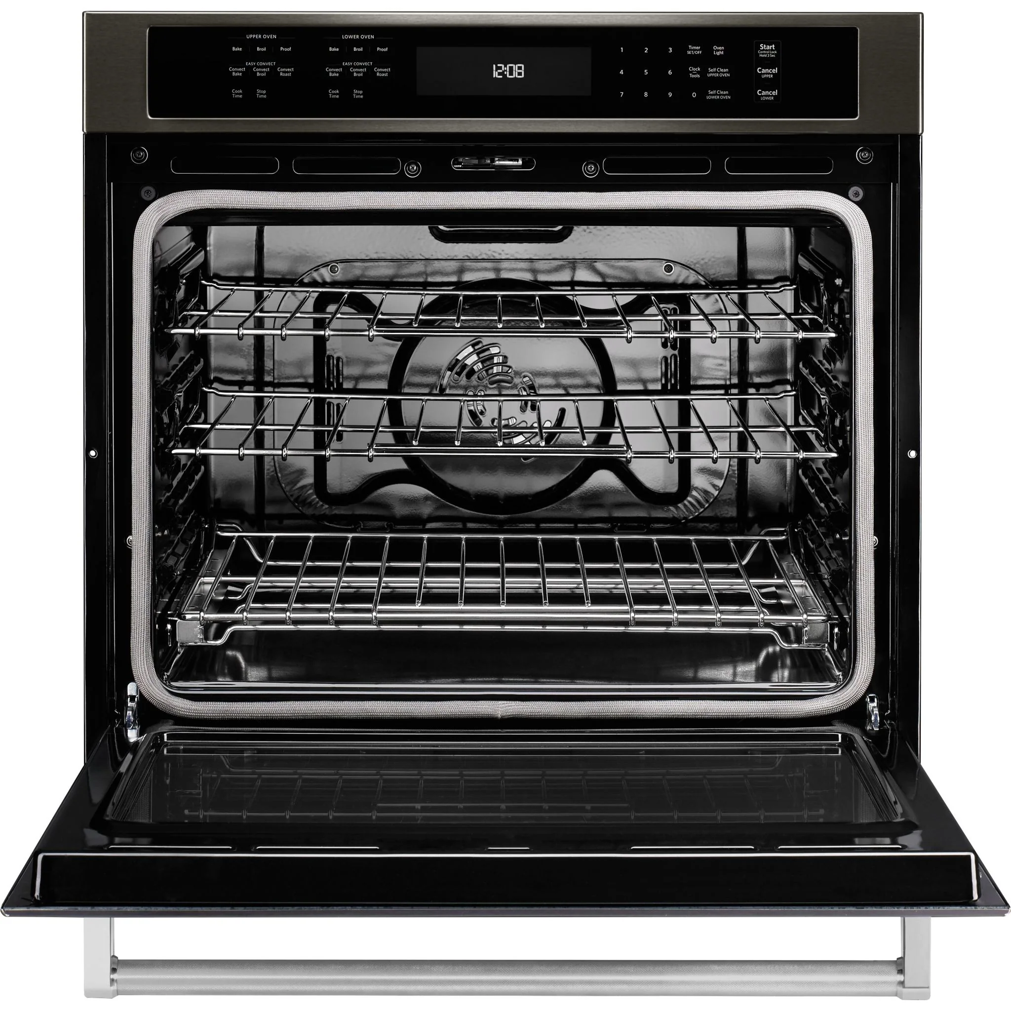 KitchenAid  30" Single Wall Oven with Even-Heat True Convection (KOSE500EBS) - Image 2