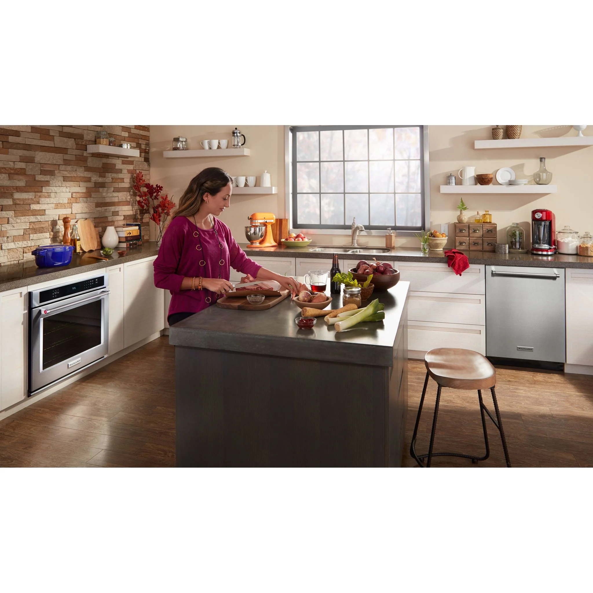 KitchenAid  30" Single Wall Oven with Even-Heat True Convection (KOSE500ESS) - Image 14
