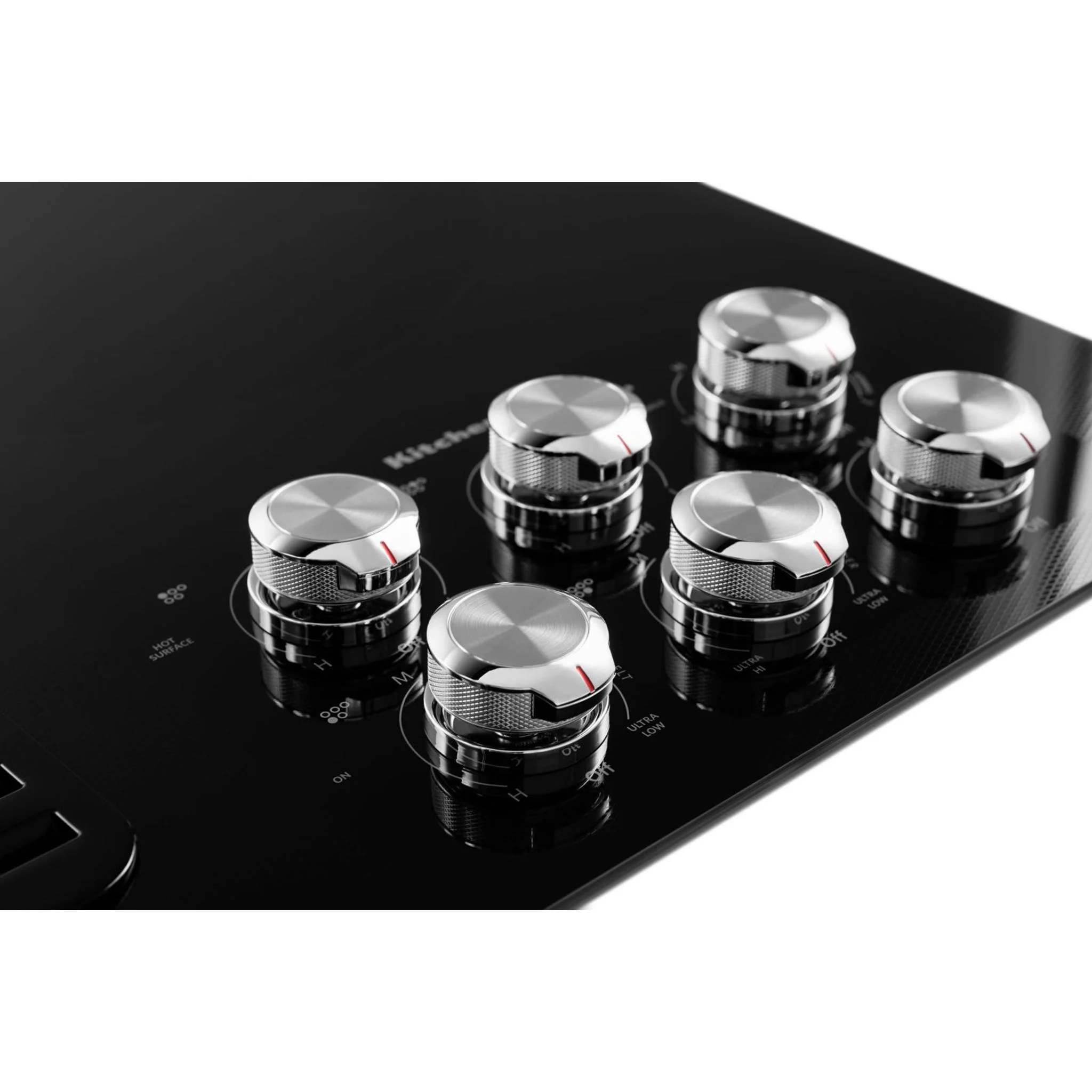 KitchenAid 36" Electric Downdraft Cooktop with 5 Elements -Black (KCED606GBL) - Image 9
