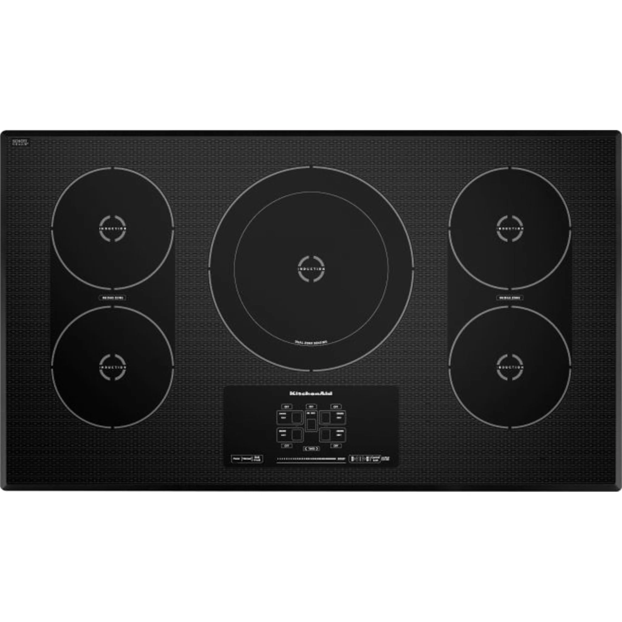 KitchenAid  36" 5-Element Induction Cooktop, Architect Series II (KICU569XBL) - Image 2