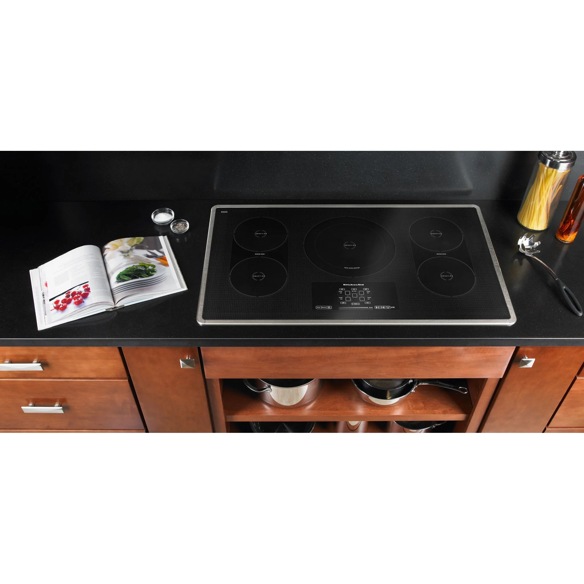 KitchenAid  36" Induction Cooktop with 5 Elements, Touch-Activated Controls and Power Slider (KICU569XSS) - Image 16
