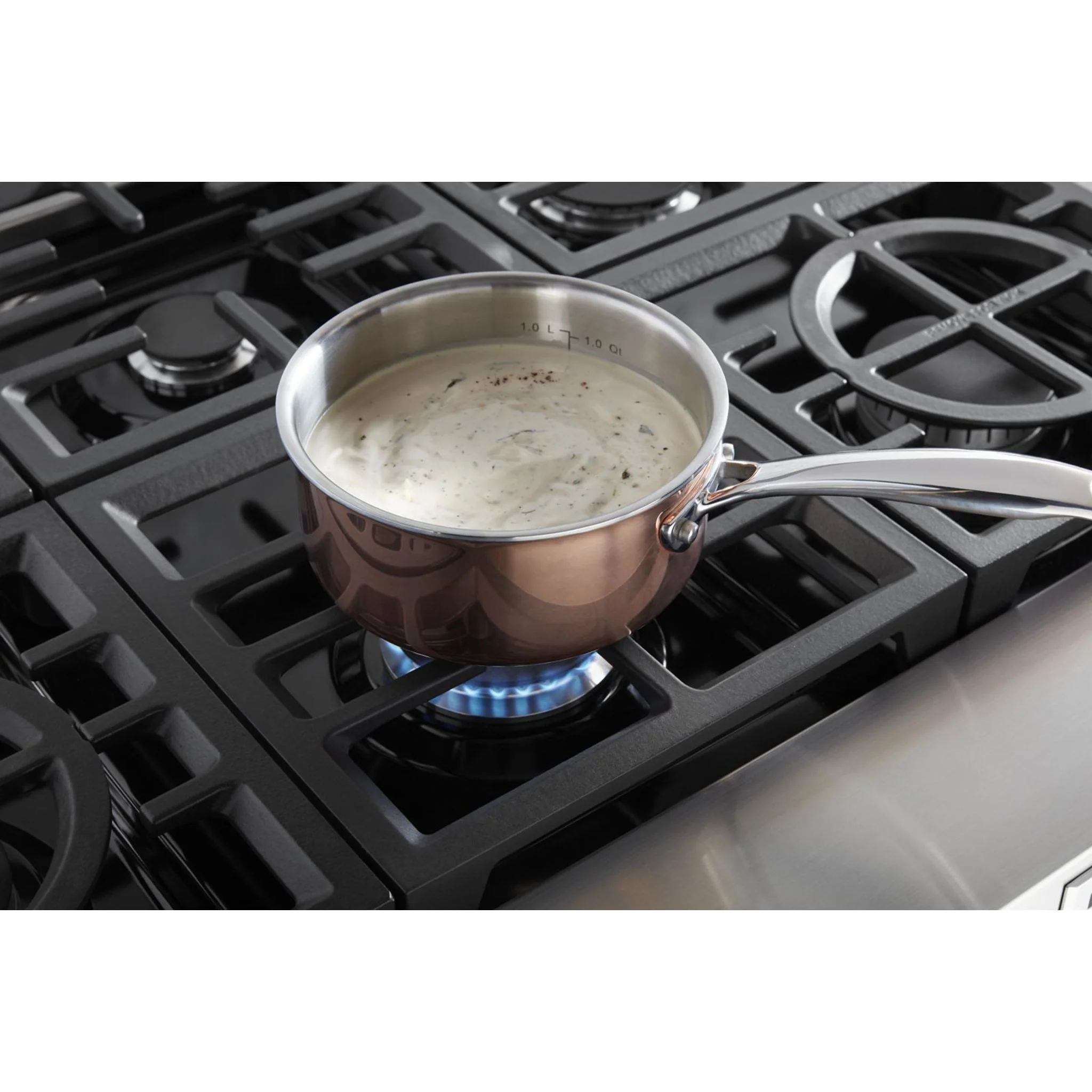 KitchenAid 36'' 6-Burner Commercial-Style Gas Rangetop -Stainless Steel (KCGC506JSS) - Image 12