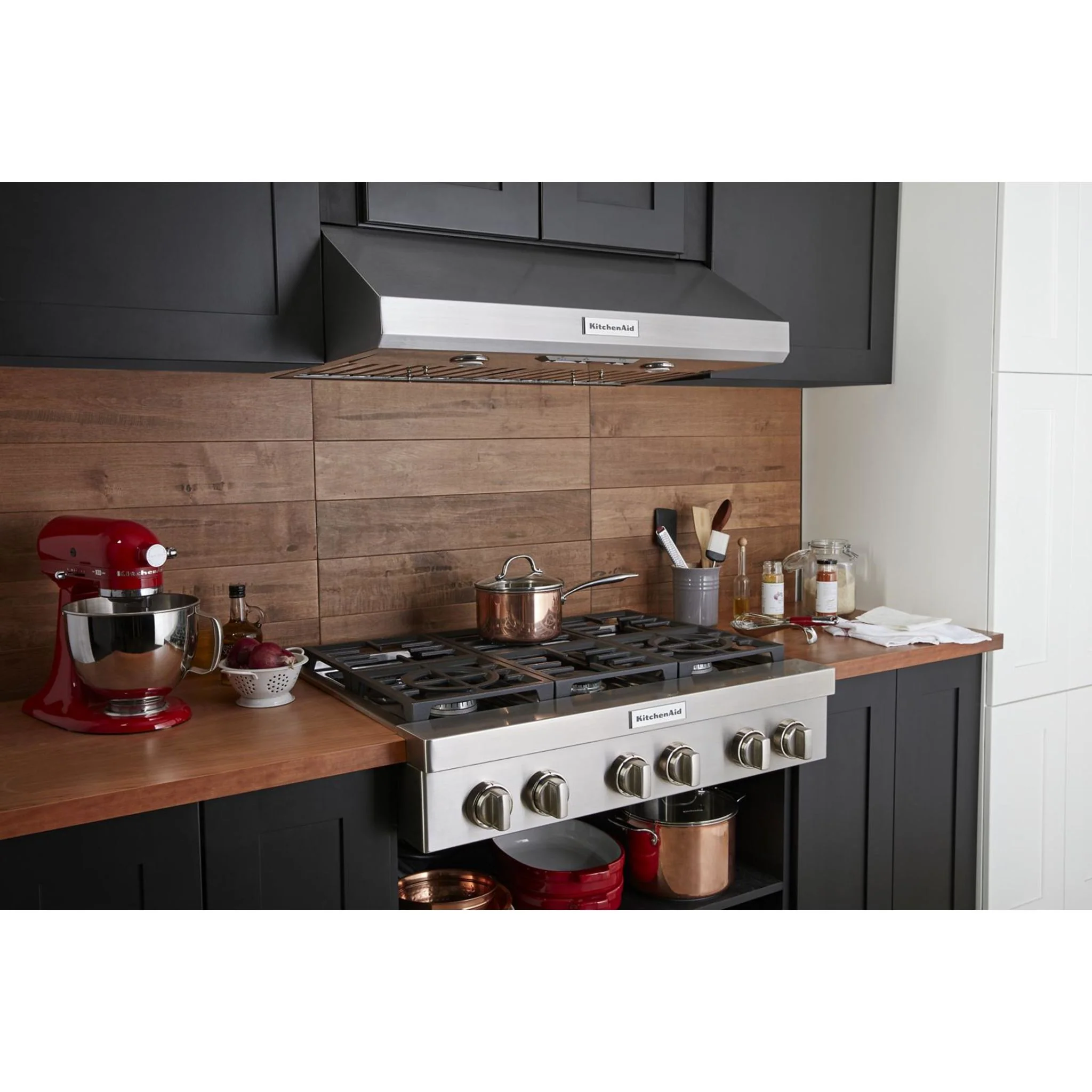 KitchenAid 36'' 6-Burner Commercial-Style Gas Rangetop -Stainless Steel (KCGC506JSS) - Image 13