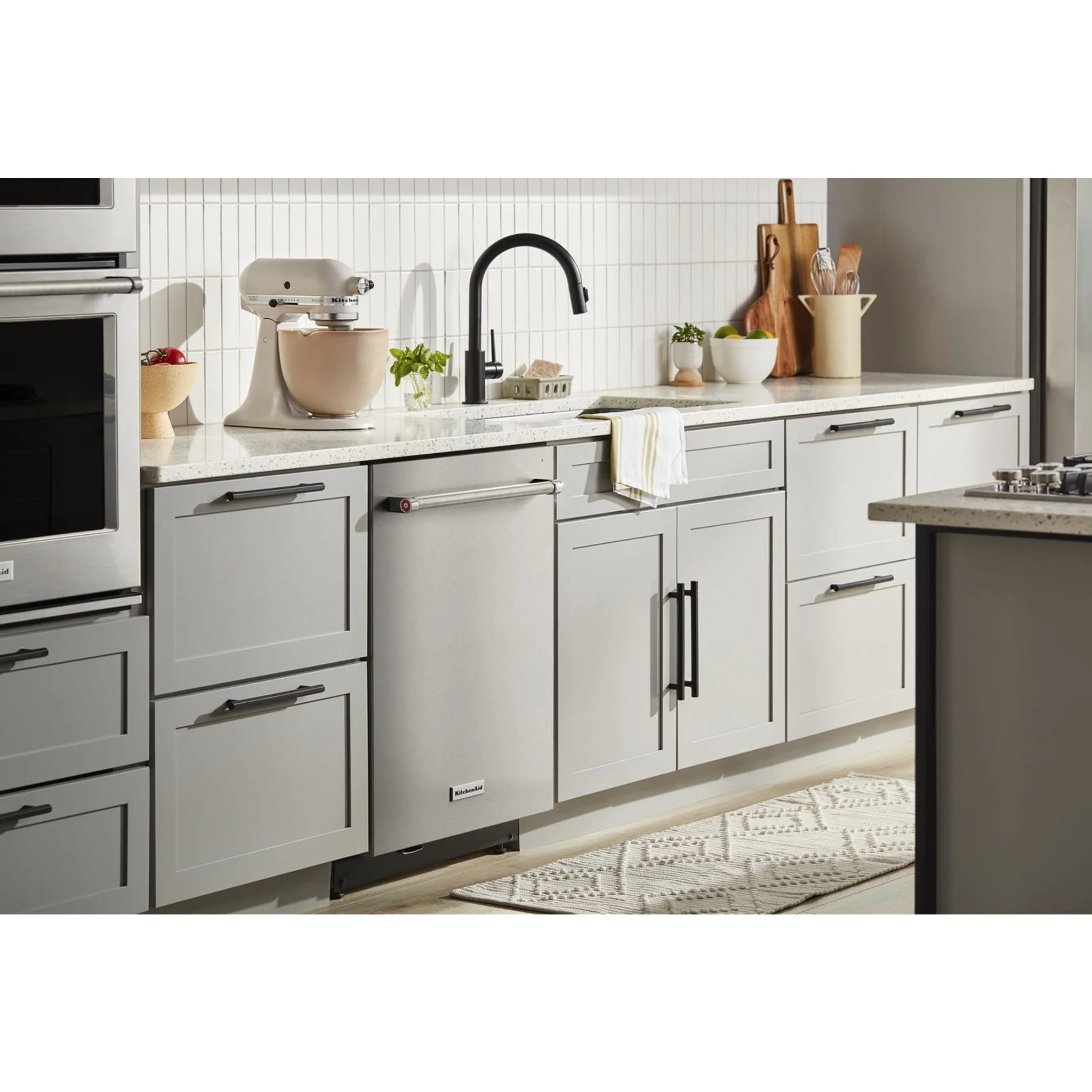 KitchenAid 36" 5 Burner Gas Downdraft Cooktop -Stainless Steel (KCGD506GSS) - Image 19