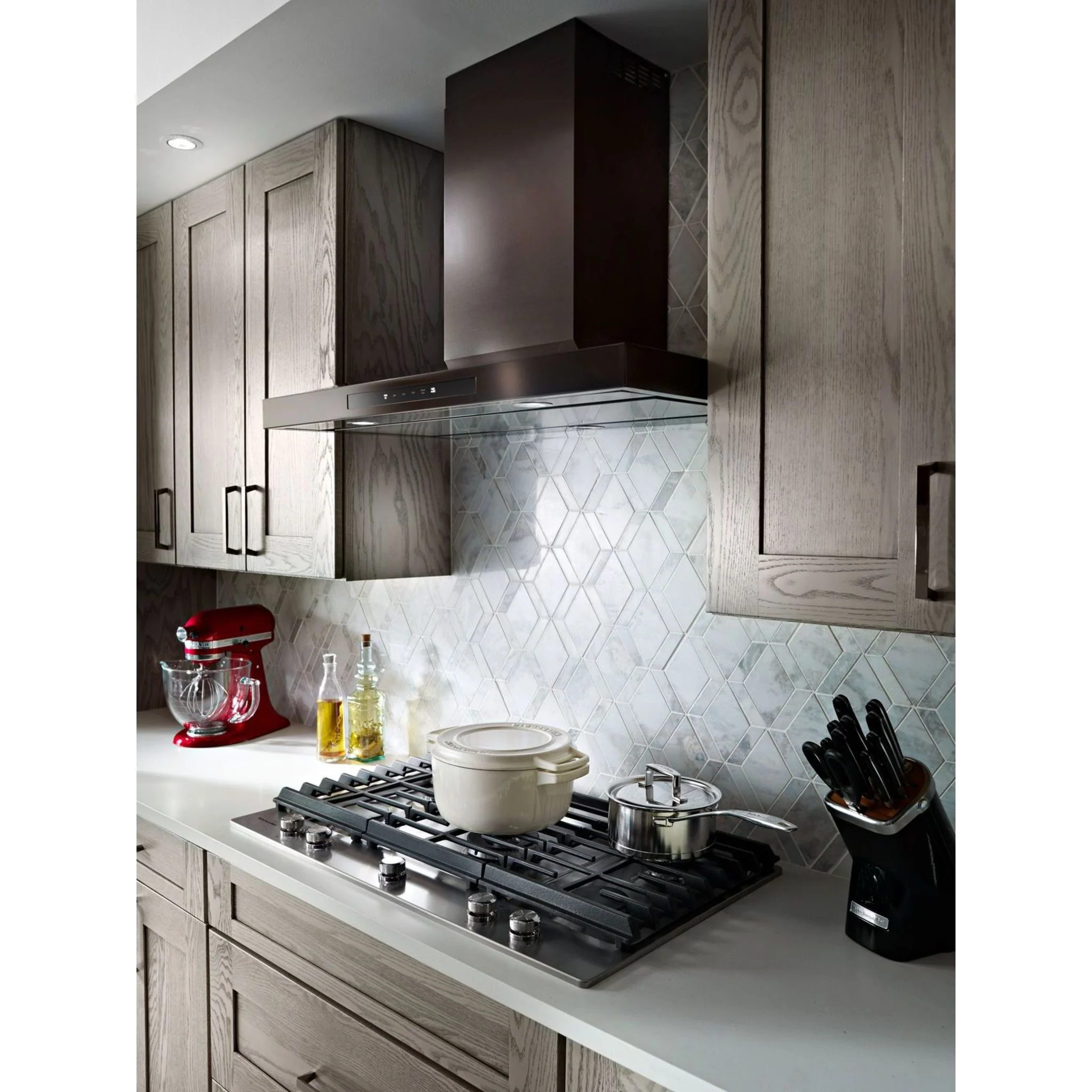 KitchenAid 36" 5-Burner Gas Cooktop with Griddle -Stainless Steel (KCGS956ESS) - Image 11
