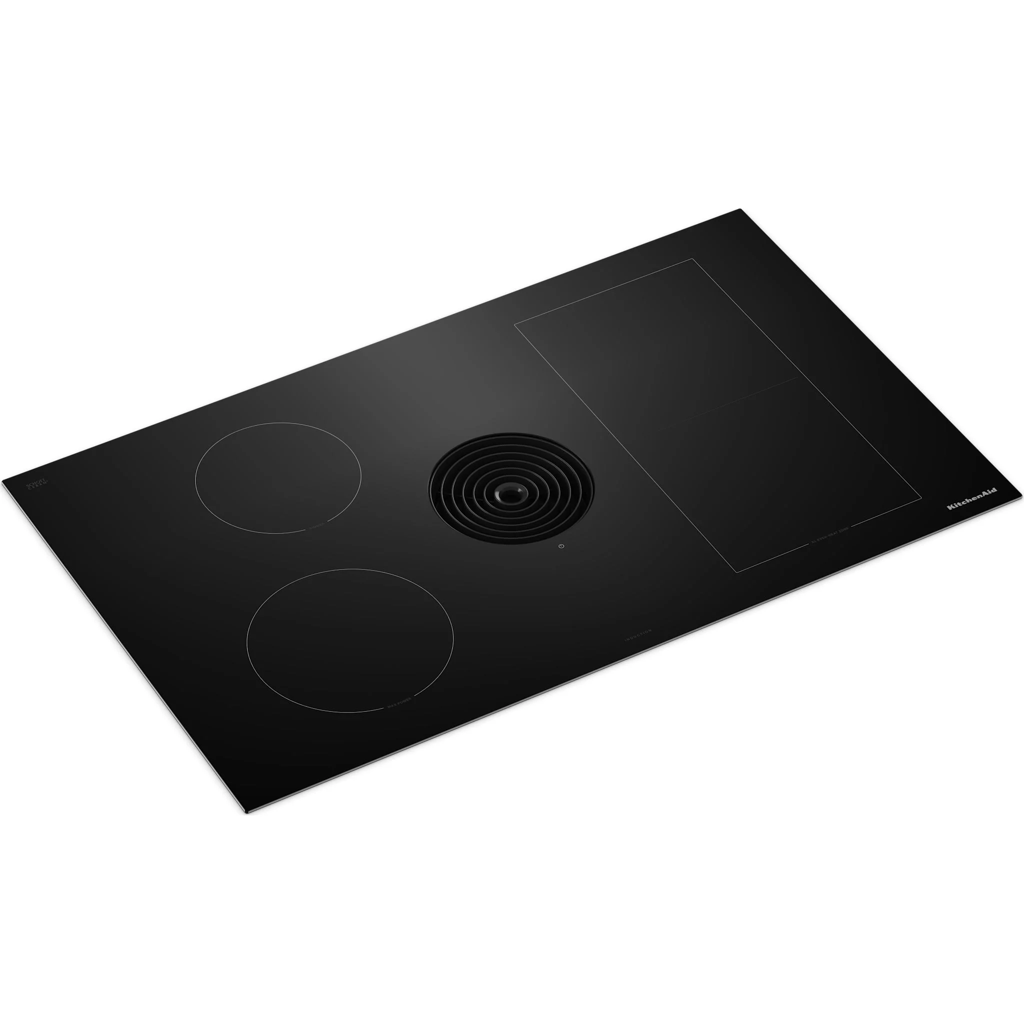 KitchenAid 36-inch NextGen Induction Downdraft Cooktop with Bridge XL Even-Heat Zone -Black (KCID936SBL) - Image 4