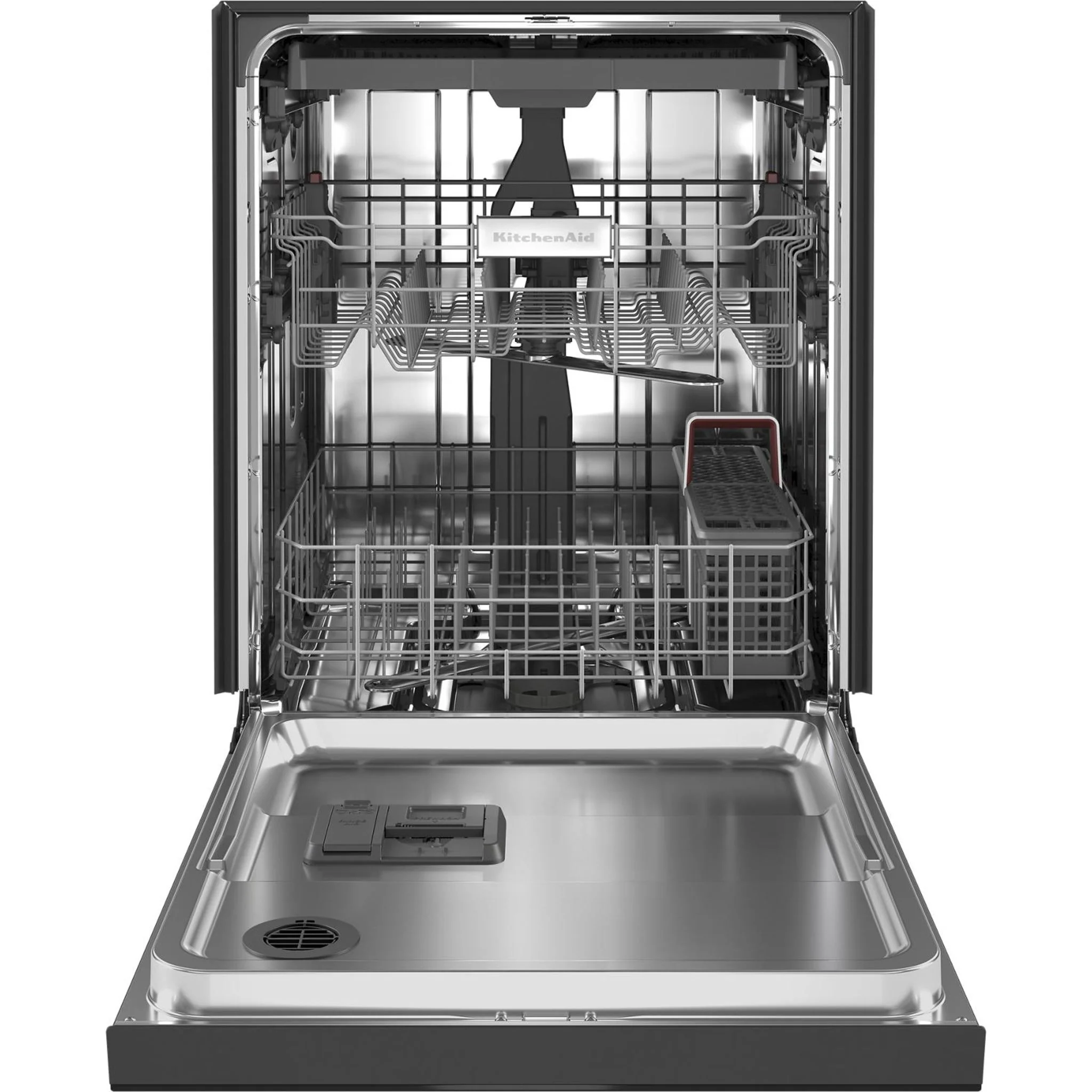 KitchenAid  39 dBA Dishwasher with Third Level Utensil Rack - Black (KDFE204KBL) - Image 4
