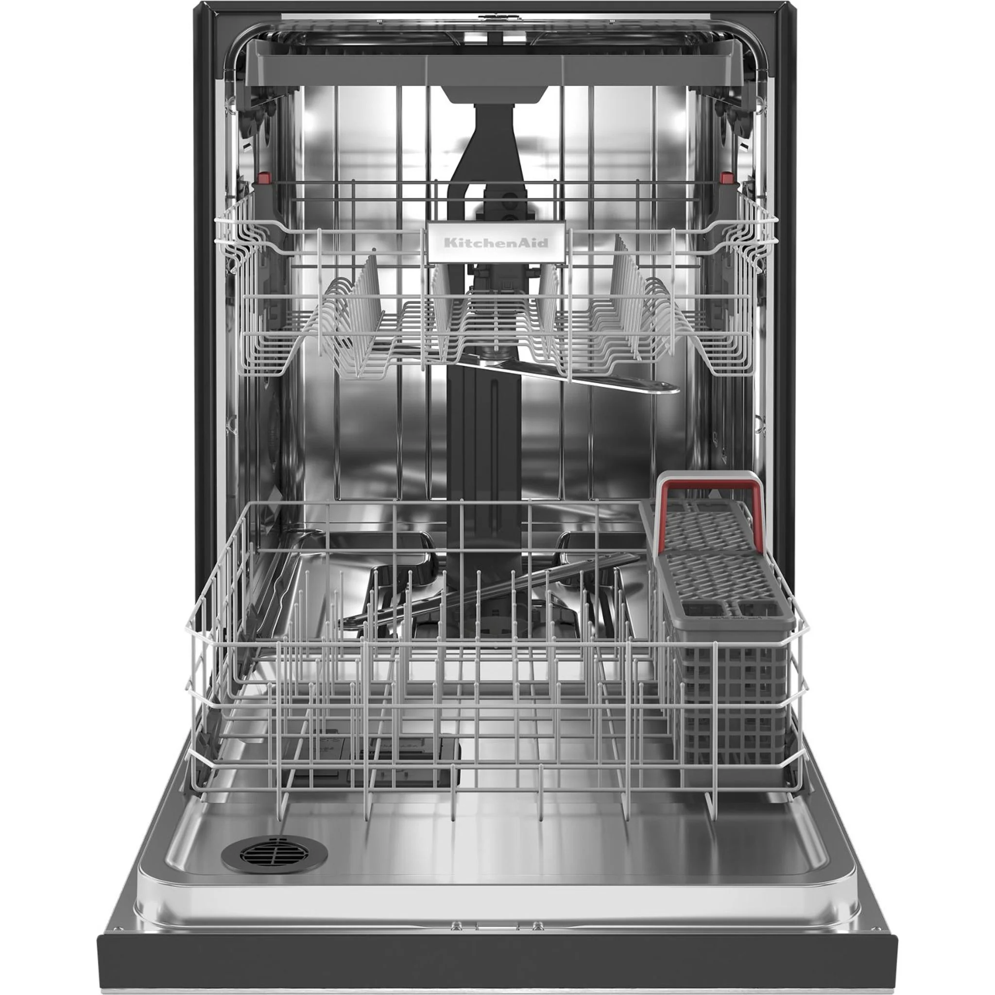 KitchenAid 39 dBA Dishwasher in PrintShield Finish with Third Level Utensil Rack - Stainless Steel (KDFE204KPS) - Image 12