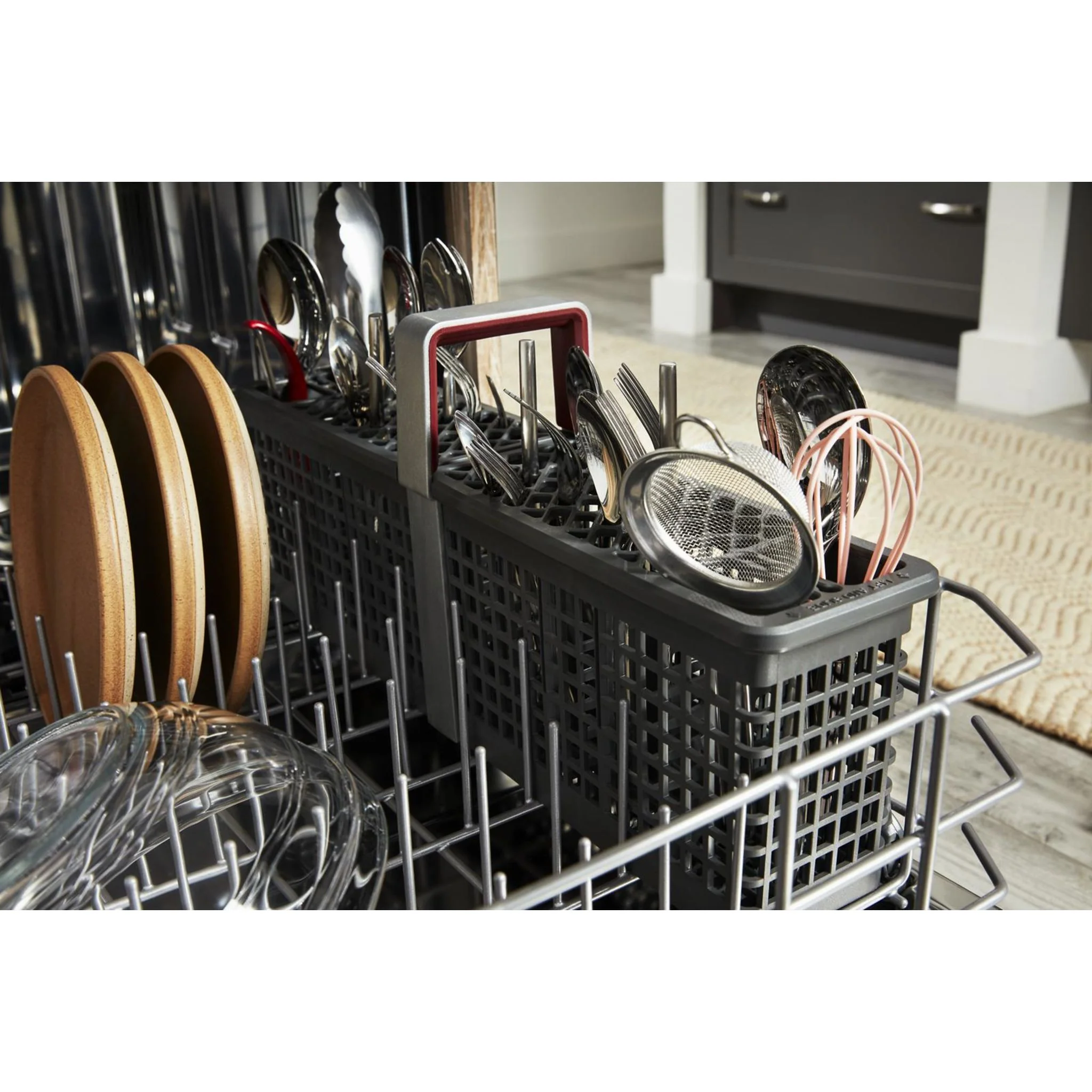 KitchenAid 39 dBA Dishwasher in PrintShield Finish with Third Level Utensil Rack - Stainless Steel (KDFE204KPS) - Image 31
