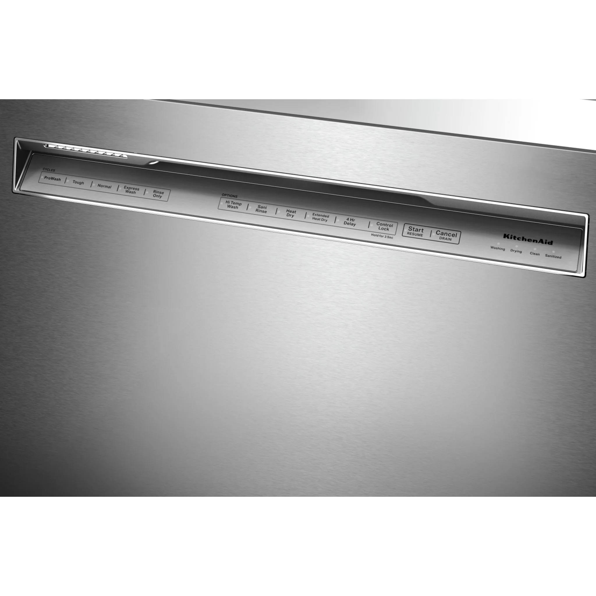 KitchenAid 39 dBA Dishwasher in PrintShield Finish with Third Level Utensil Rack - Stainless Steel (KDFE204KPS) - Image 4