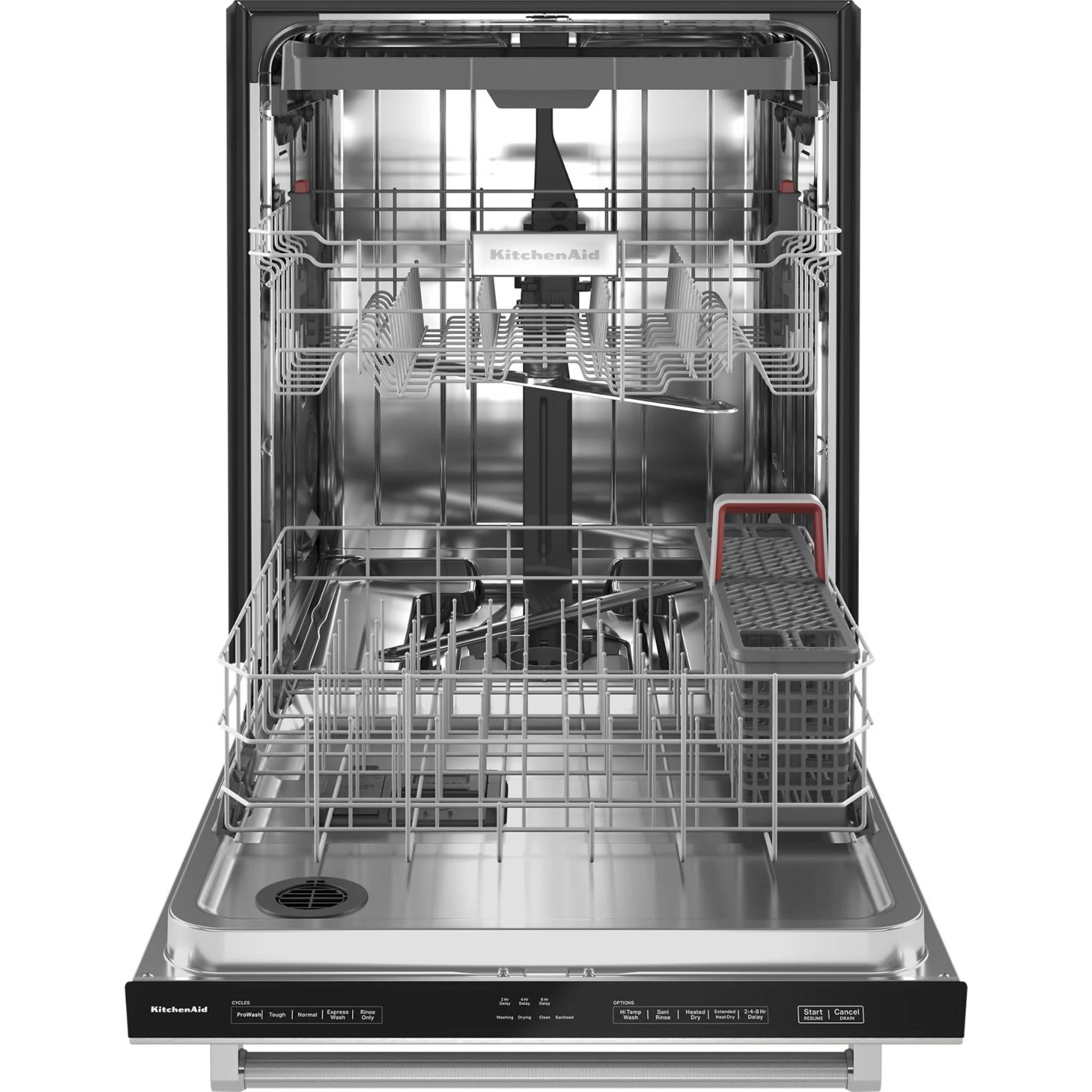 KitchenAid  39 dBA Dishwasher in PrintShield Finish with Third Level Utensil Rack - Stainless Steel (KDTE204KPS) - Image 25