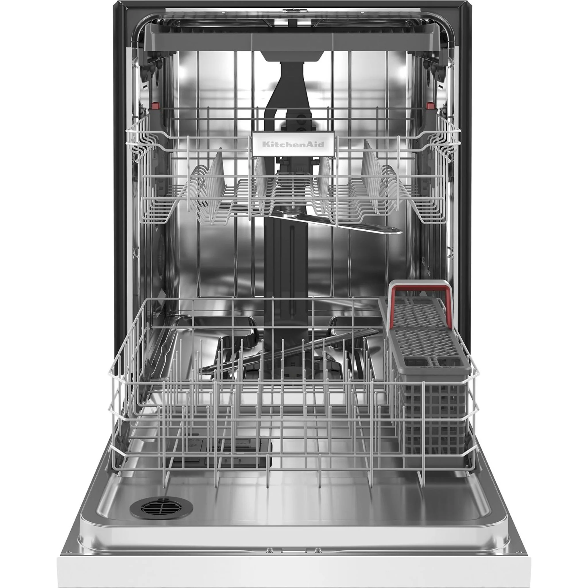 KitchenAid  39 dBA Dishwasher with Third Level Utensil Rack - White (KDFE204KWH) - Image 26