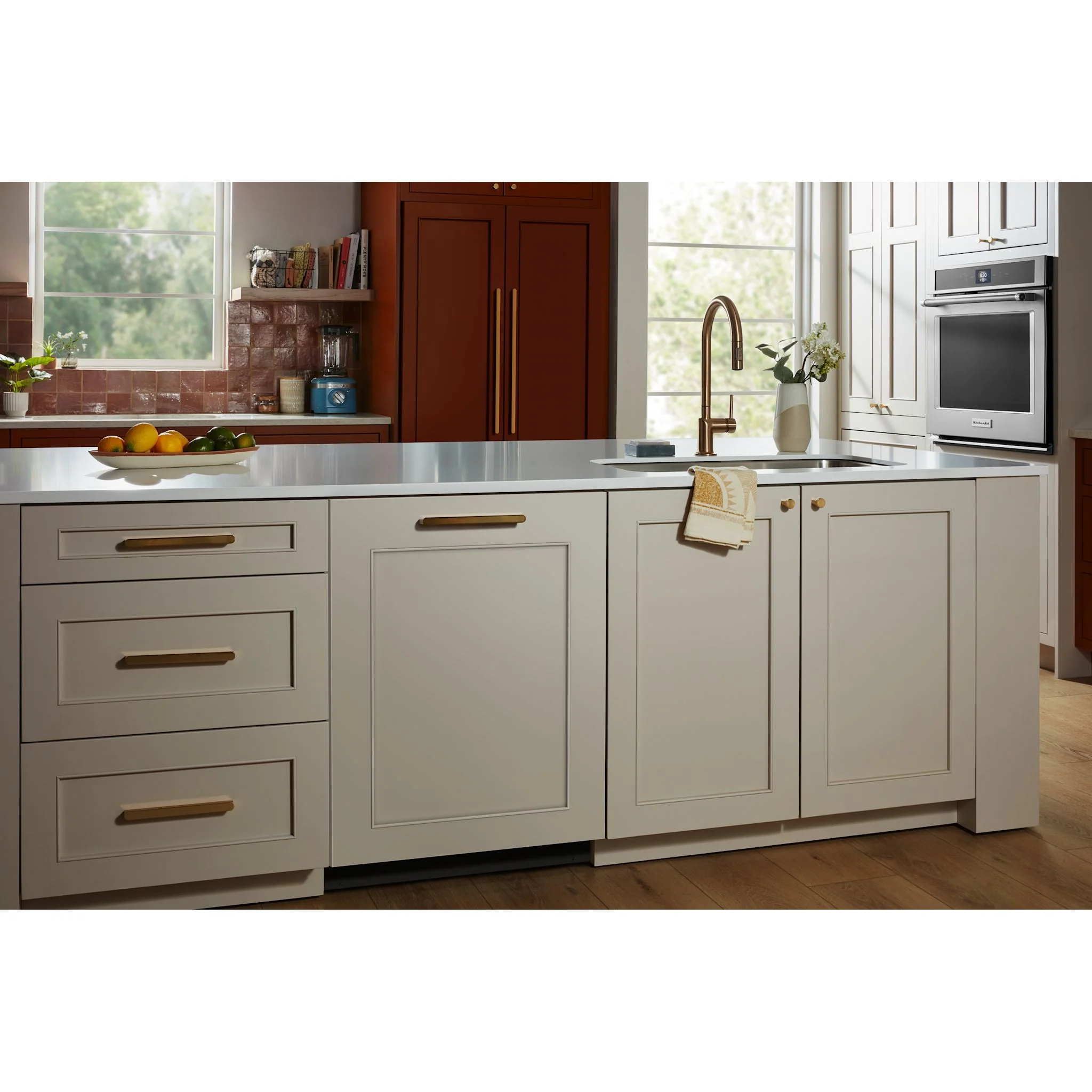 KitchenAid 39 dBA PrintShieldFinish Flush-to-Cabinet Dishwasher with FreeFlexFit Third Level Rack -Panel Ready (KDTF924PPA) - Image 11