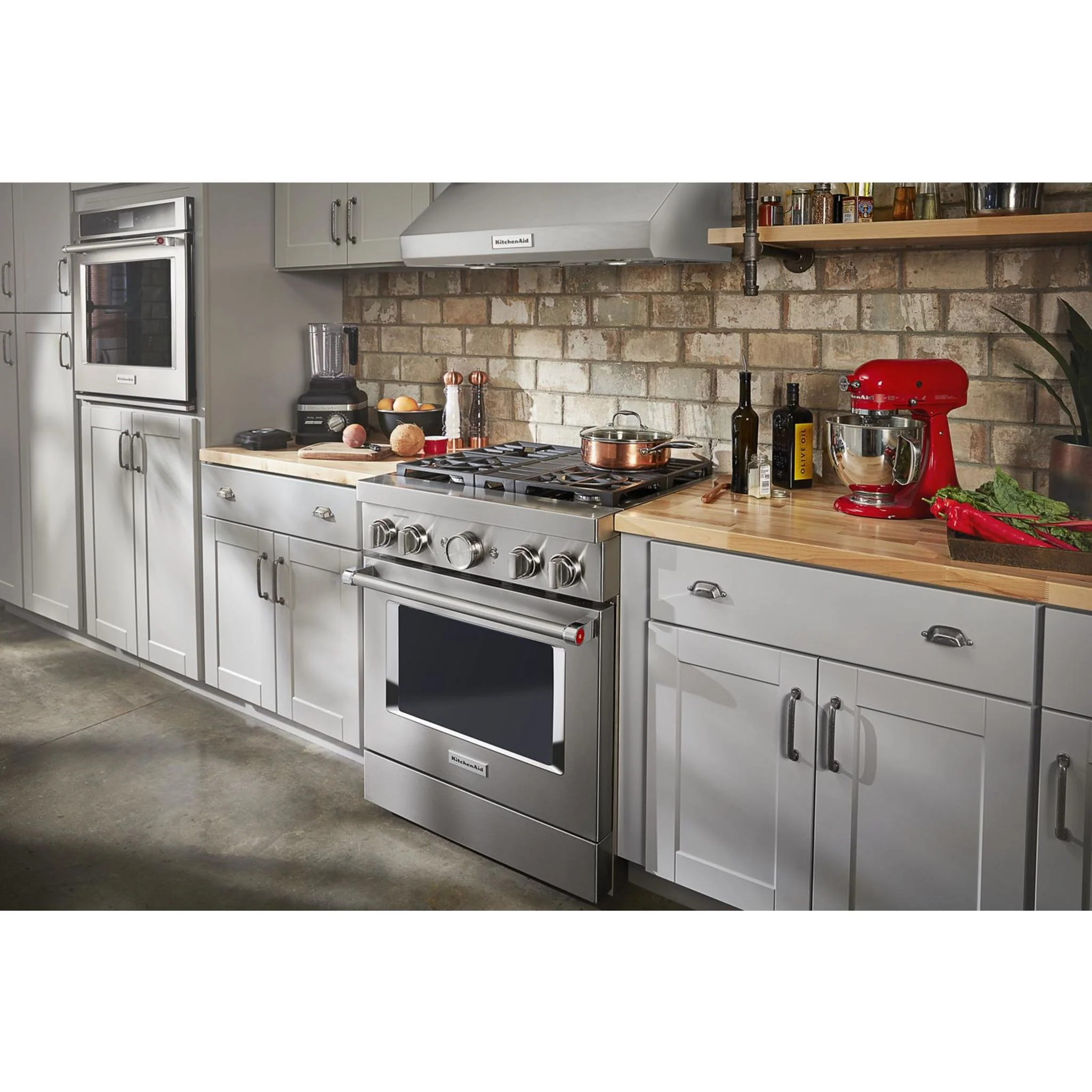 KitchenAid  30'' Smart Commercial-Style Dual Fuel Range with 4 Burners - Stainless Steel (KFDC500JSS) - Image 30