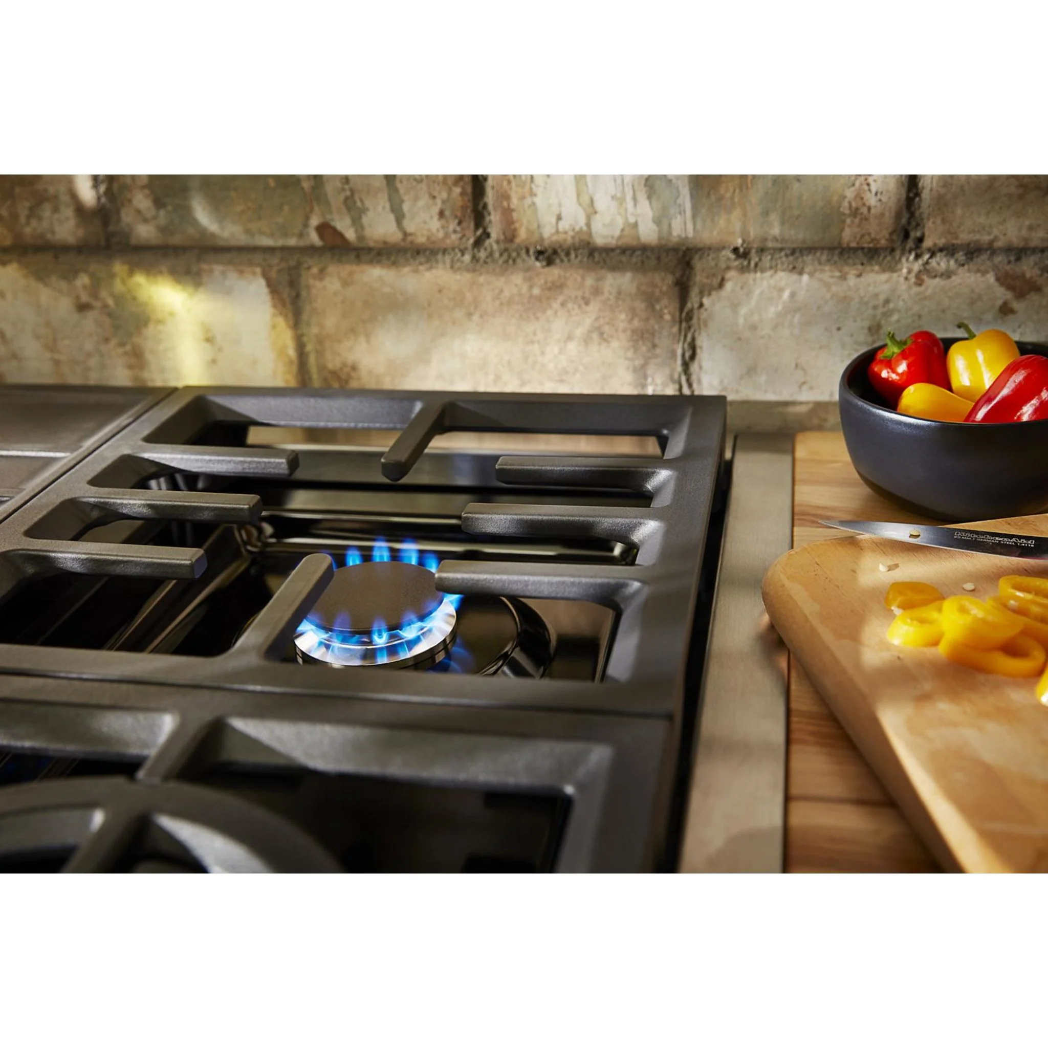 KitchenAid  30'' Smart Commercial-Style Dual Fuel Range with 4 Burners - Stainless Steel (KFDC500JSS) - Image 43