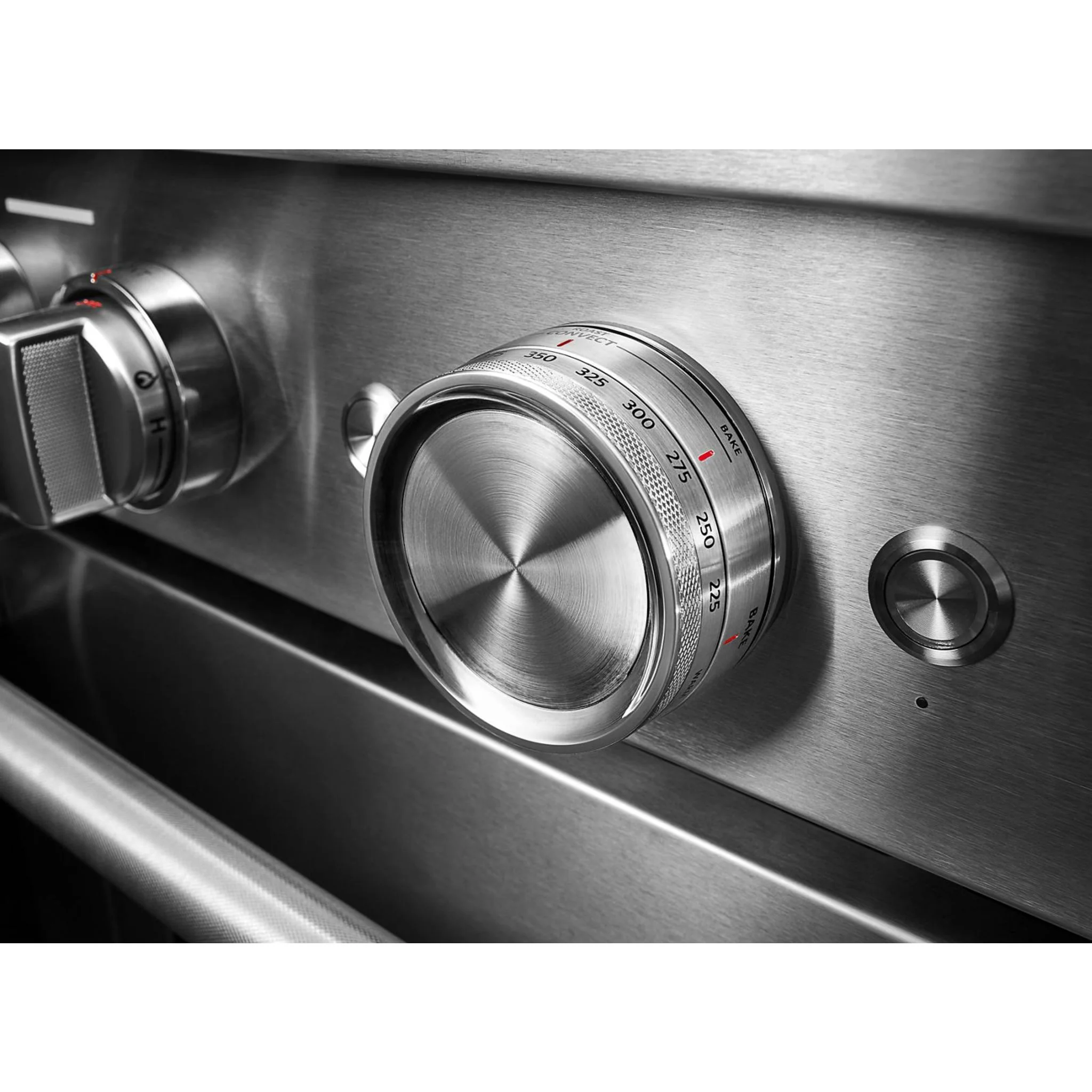 KitchenAid  30'' Smart Commercial-Style Dual Fuel Range with 4 Burners - Stainless Steel (KFDC500JSS) - Image 5