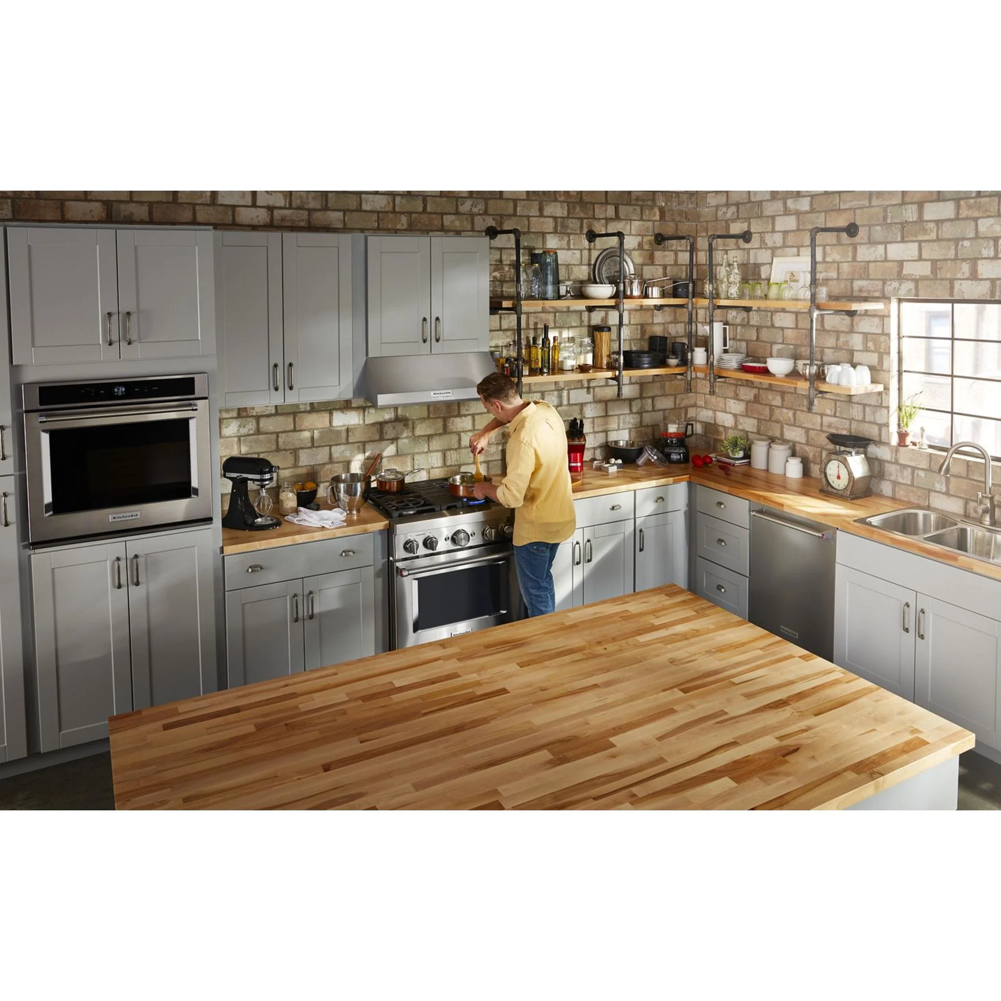 KitchenAid  30'' Smart Commercial-Style Dual Fuel Range with 4 Burners - Stainless Steel (KFDC500JSS) - Image 52