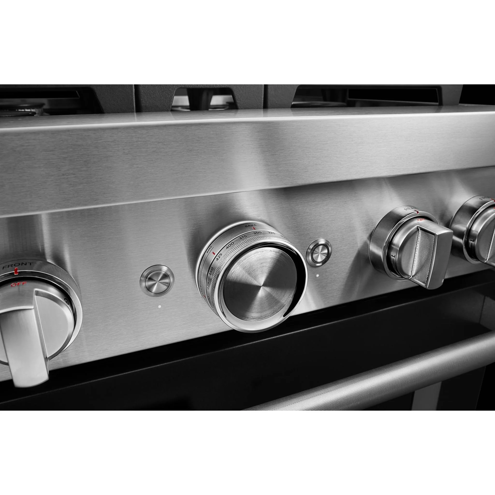 KitchenAid  30'' Smart Commercial-Style Gas Range with 4 Burners - Imperial Black (KFGC500JBK) - Image 32