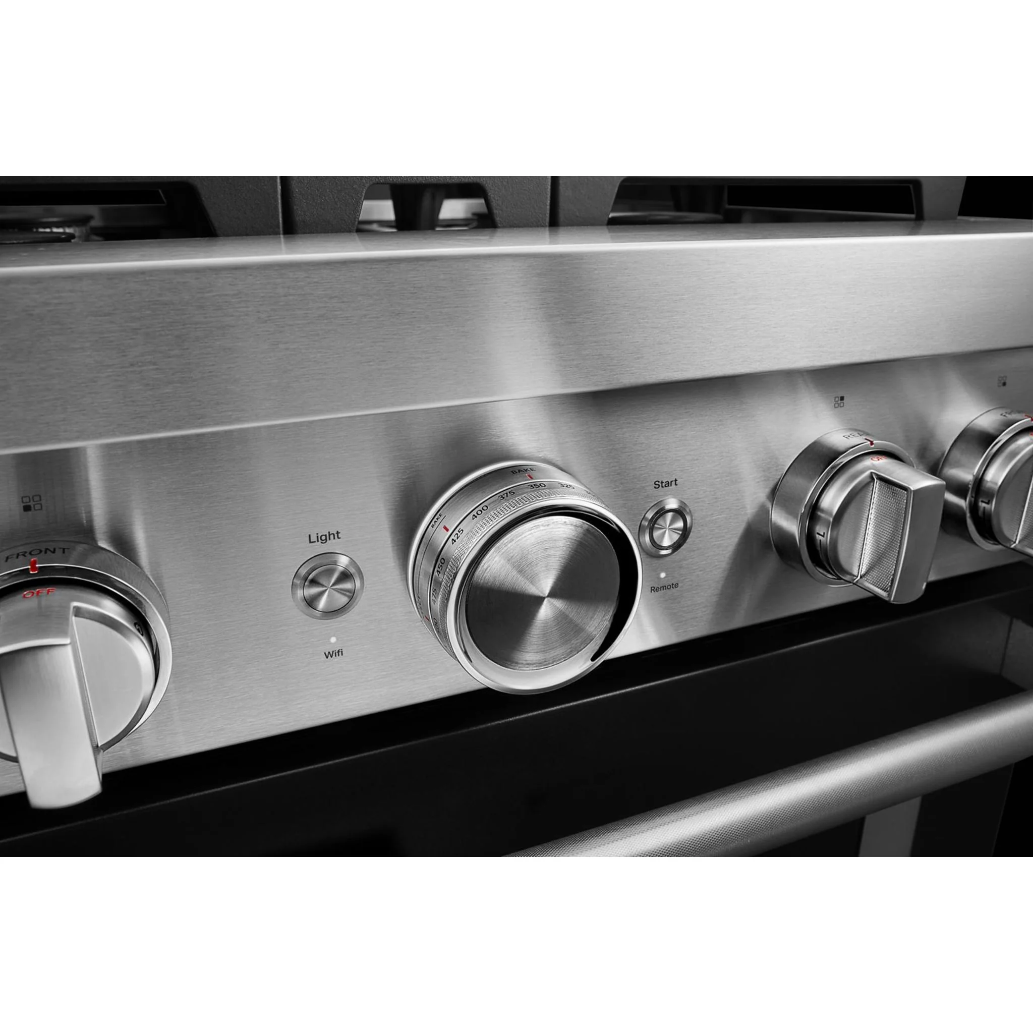 KitchenAid  30'' Smart Commercial-Style Gas Range with 4 Burners - Imperial Black (KFGC500JBK) - Image 52