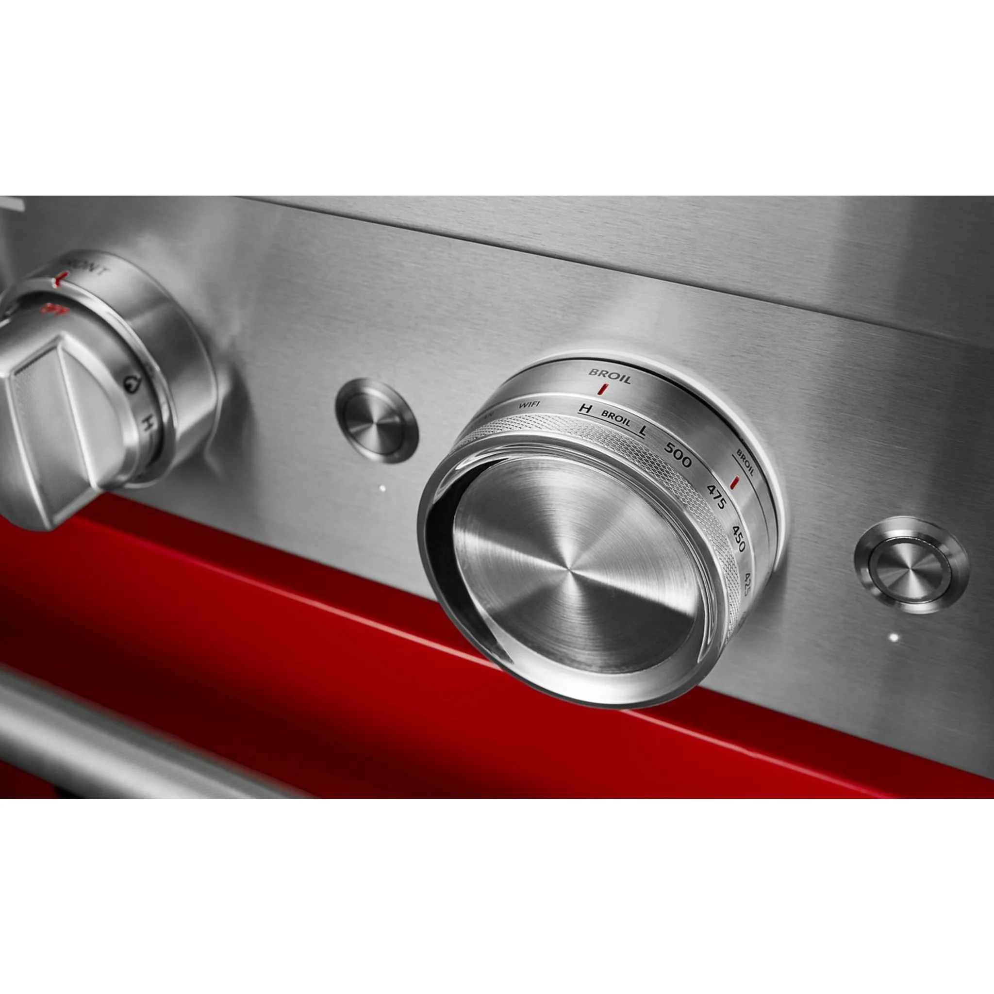 KitchenAid  30'' Smart Commercial-Style Gas Range with 4 Burners - Passion Red (KFGC500JPA) - Image 31