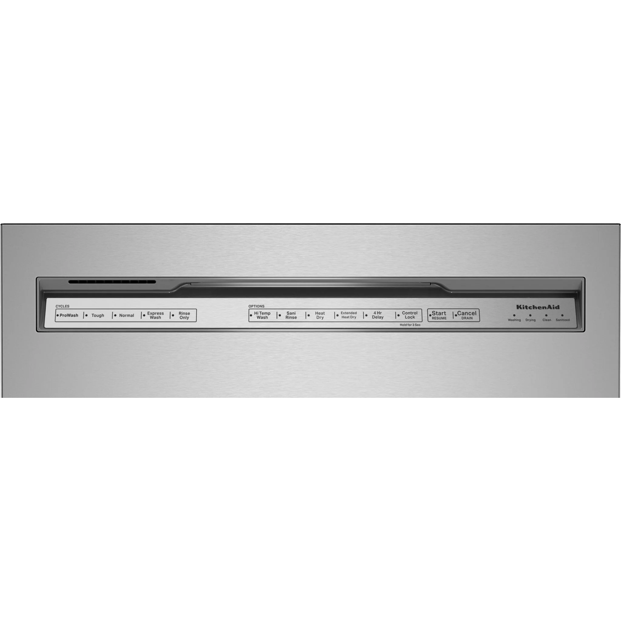 KitchenAid 44 dBA Dishwasher in PrintShield Finish with 360A° Max Jets Third Rack - Black Stainless (KDFM404KBS) - Image 11