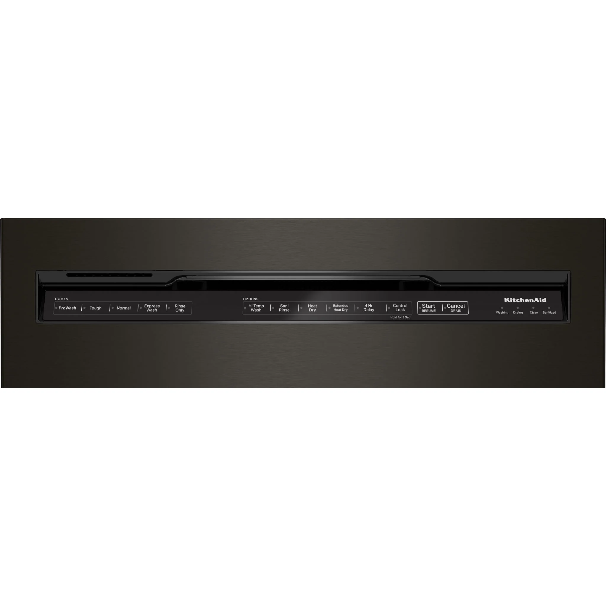 KitchenAid 44 dBA Dishwasher in PrintShield Finish with 360A° Max Jets Third Rack - Black Stainless (KDFM404KBS) - Image 12