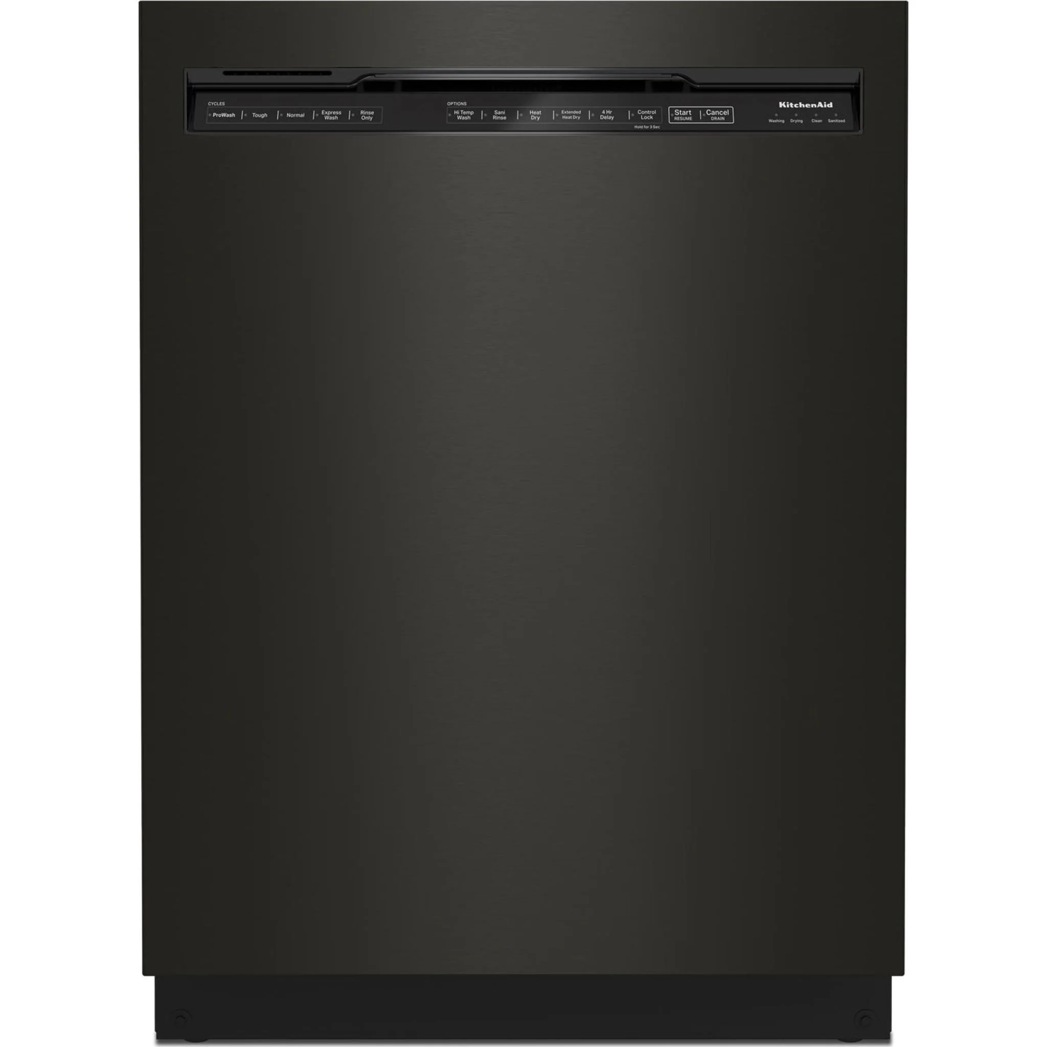 KitchenAid 44 dBA Dishwasher in PrintShield Finish with 360A° Max Jets Third Rack - Black Stainless (KDFM404KBS) - Image 13